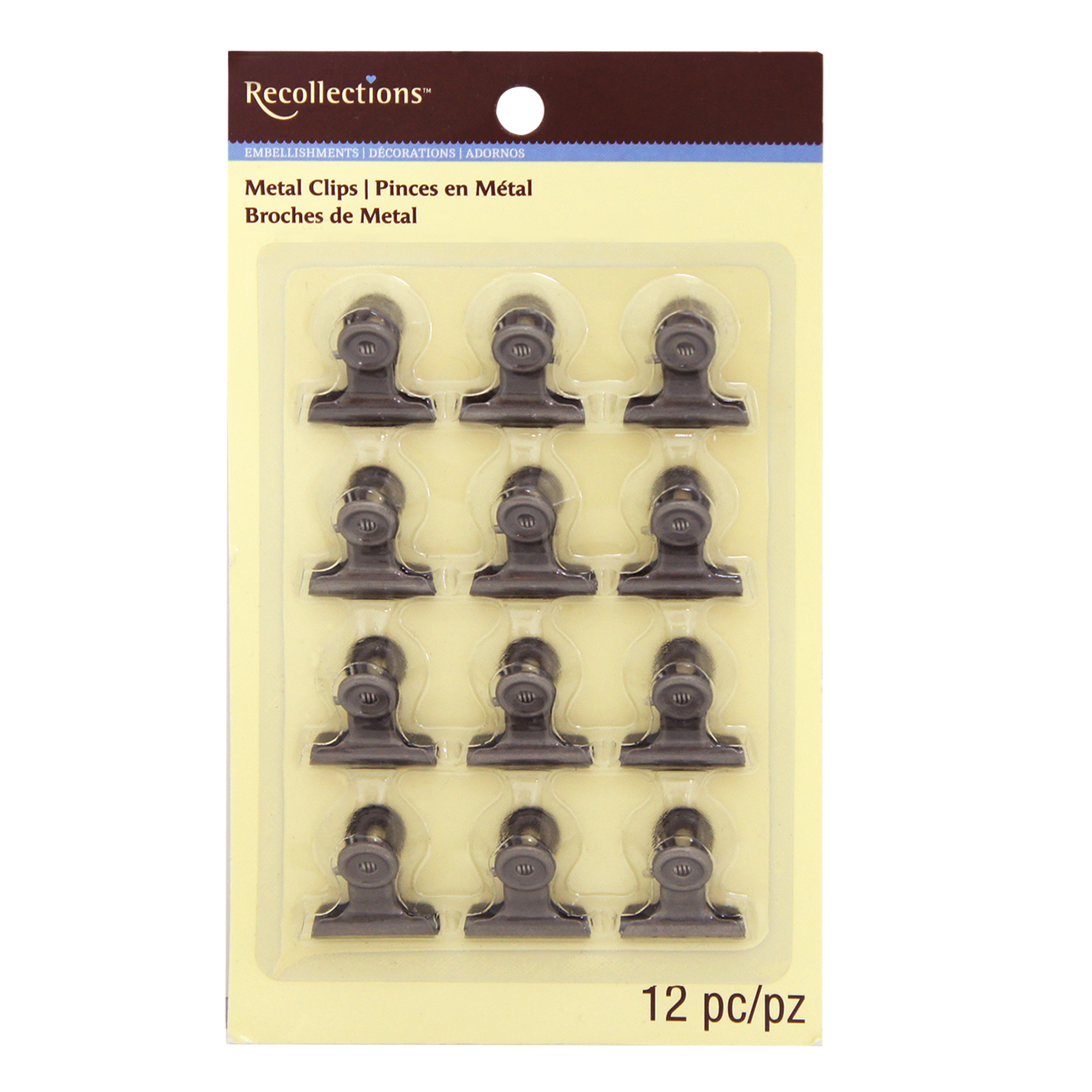 Buy the Antique Silver Metal Clips by Recollections™ at Michaels