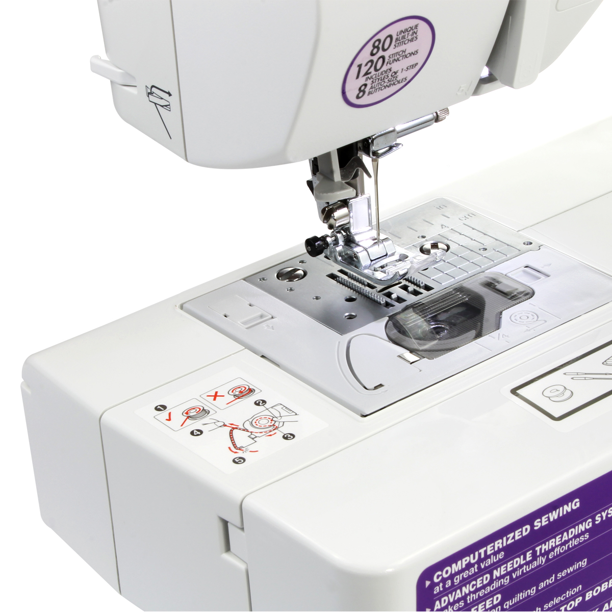 Brother™ CS8800PRW Project Runway™ Computerized Sewing Machine