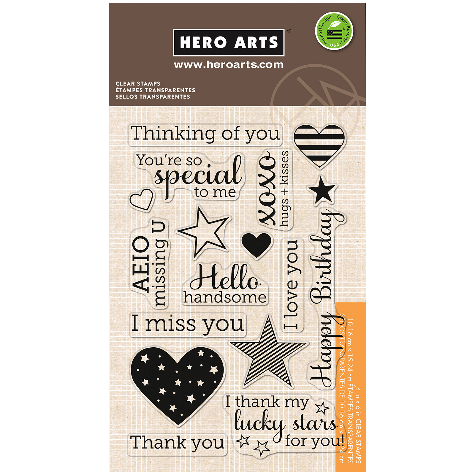 Buy the Hero Arts® Clear Stamps, Year Round Sentiments at Michaels