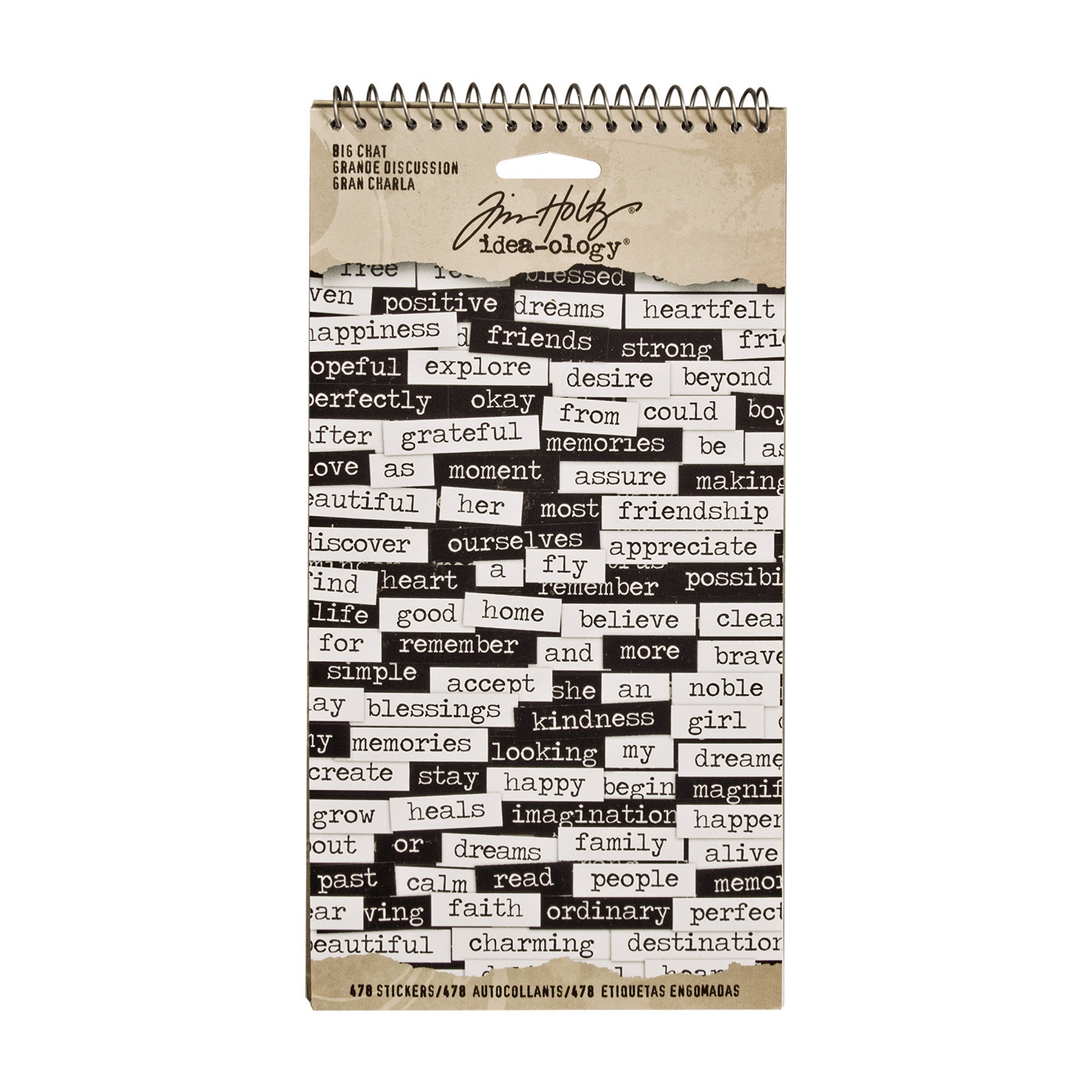 Buy the tim holtz® idea ology® big chat stickers at michaels