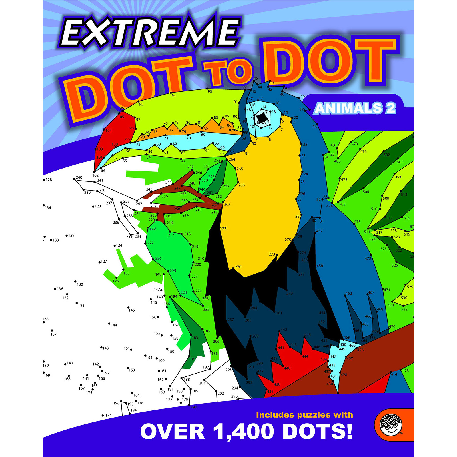 Extreme Dot to Dot™ Animals 2