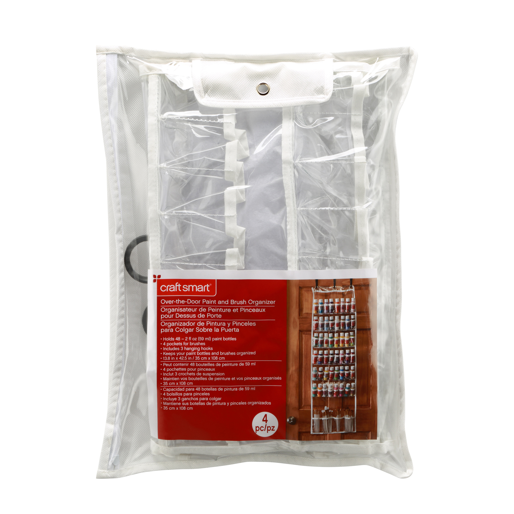 Buy the OvertheDoor Paint & Brush Organizer by Craft Smart® at Michaels