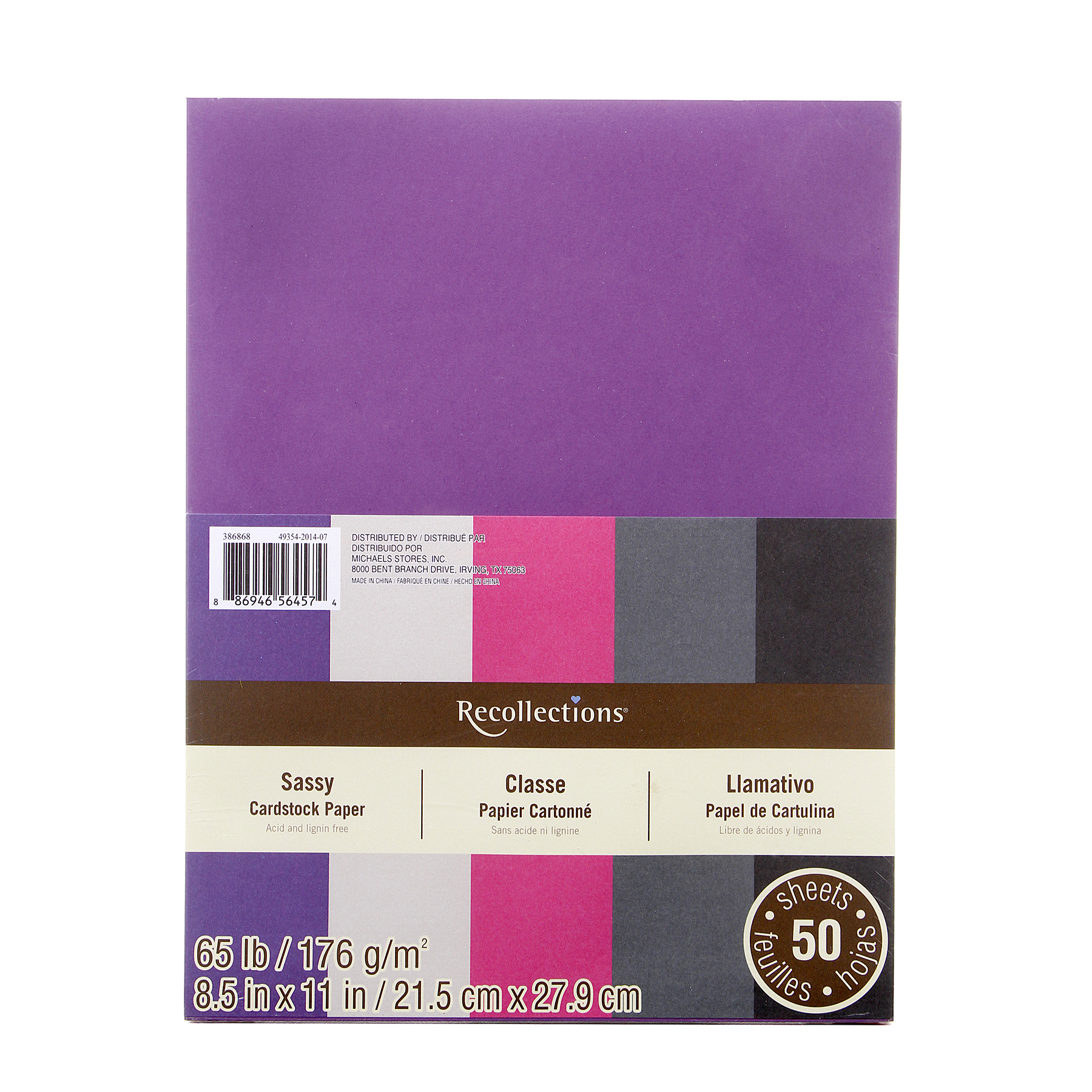 Buy the Sassy Cardstock Papers by Recollections® at Michaels