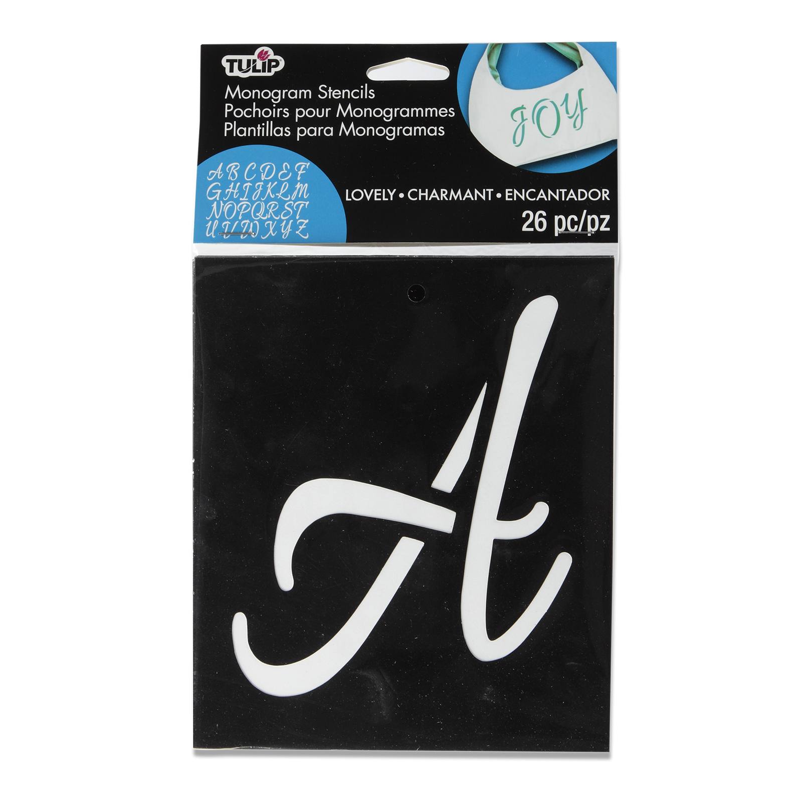Buy the Tulip® Monogram Stencils, Lovely at Michaels