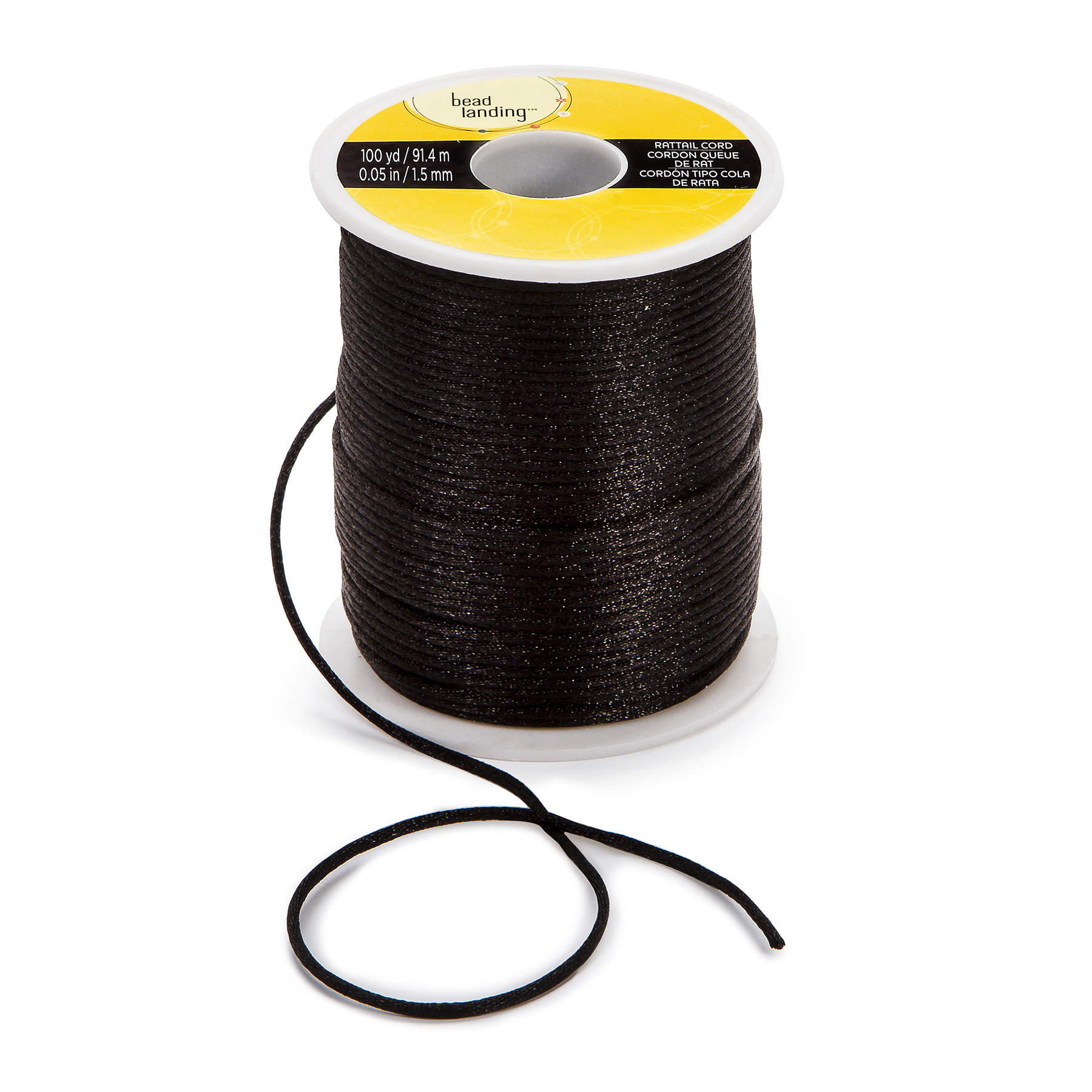 Find the Black Rattail Cord by Bead Landing™ at Michaels