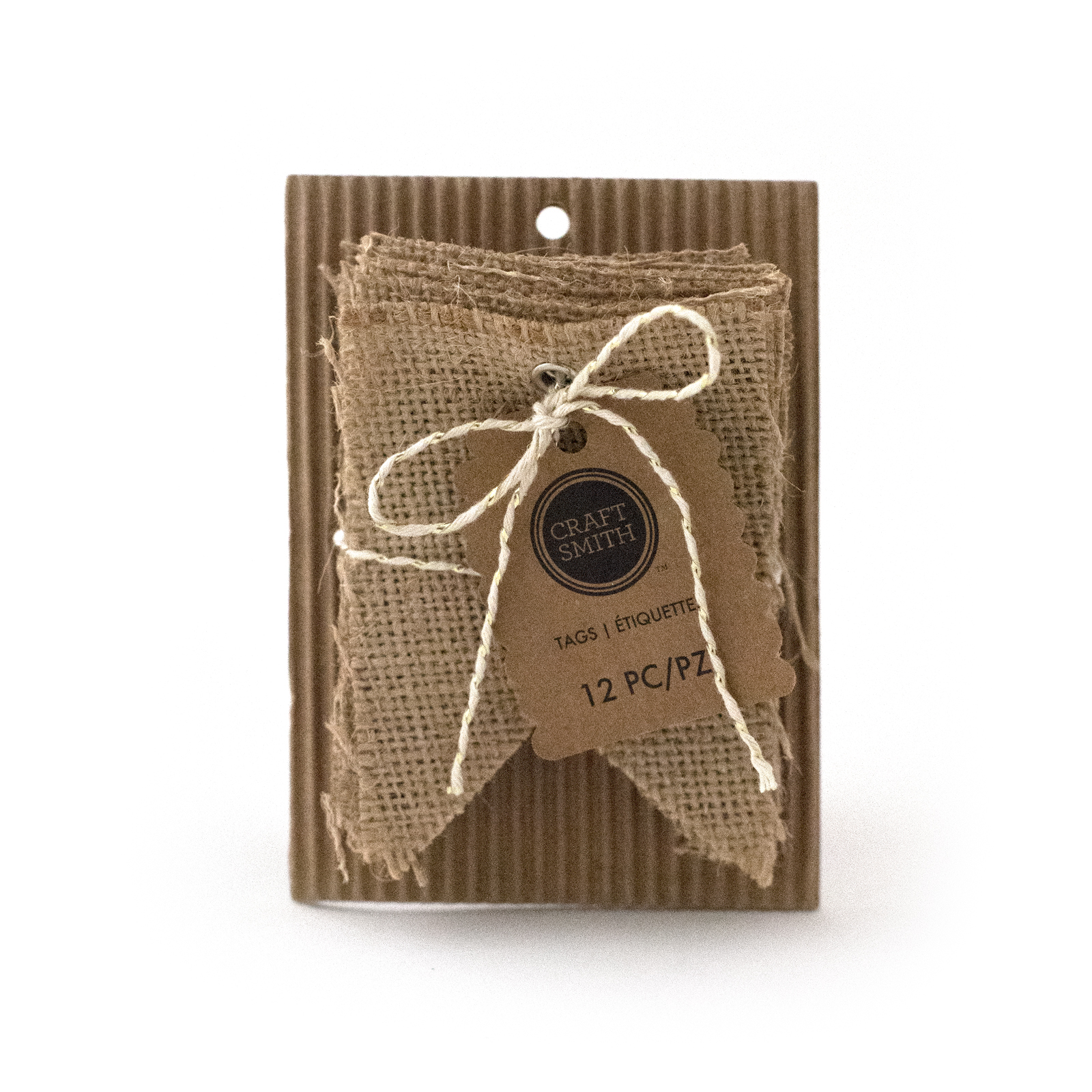 Craft Smith Banner Burlap Tags