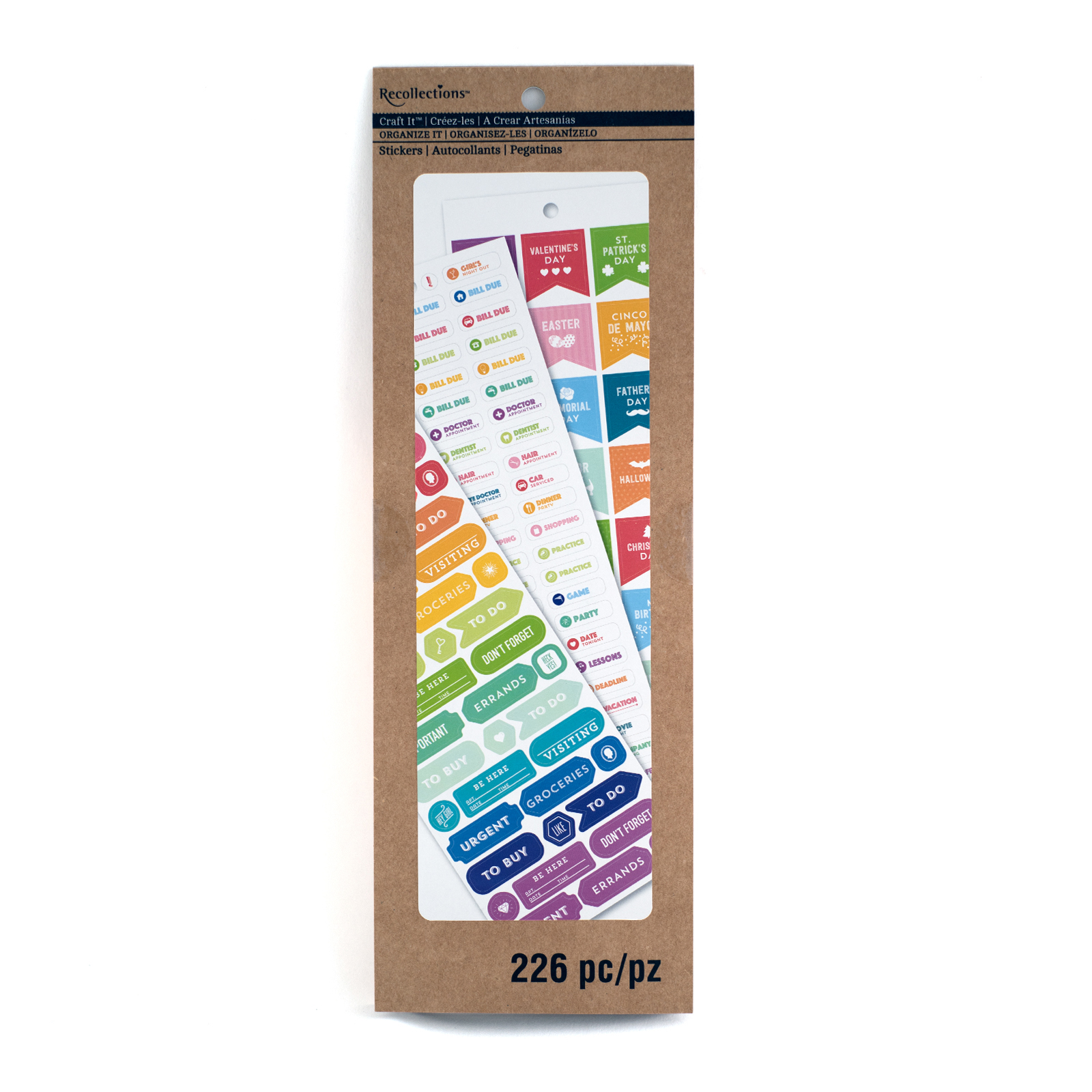 Find the Craft It™ Organize It Tag Stickers by Recollections™ at Michaels