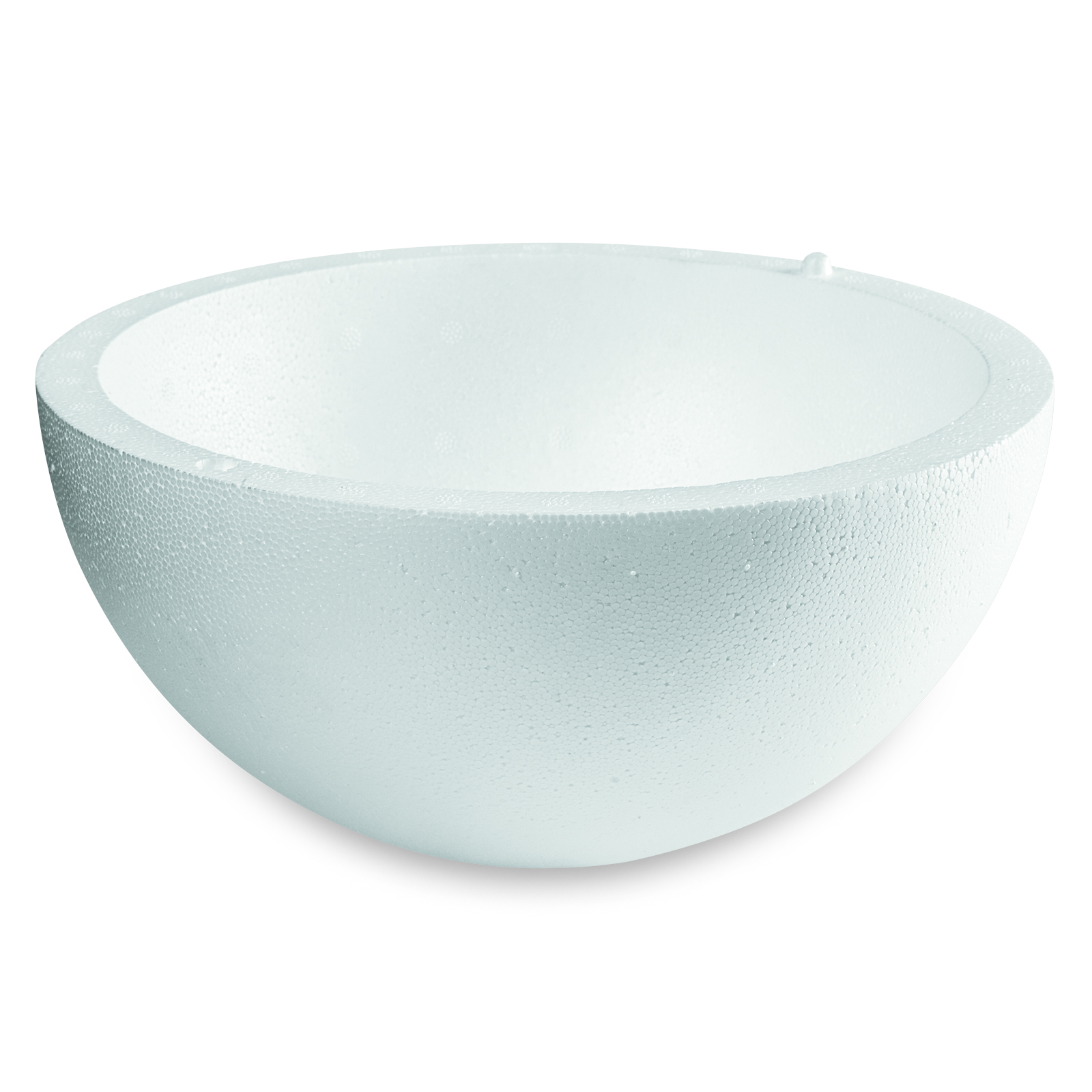 Smoothfoam™ Styrofoam® Hollow Half Ball, 10"