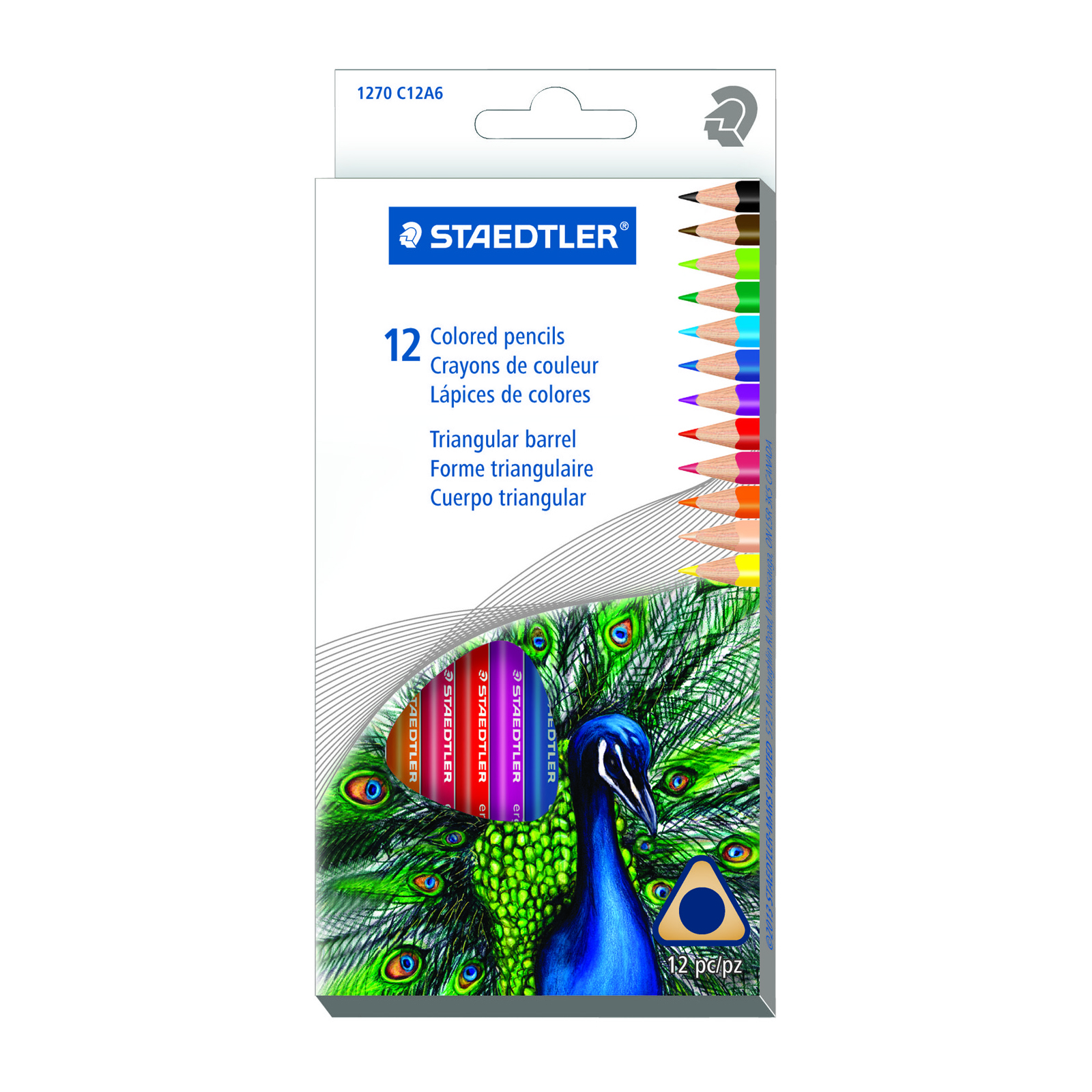 Staedtler® Triangular Colored Pencils