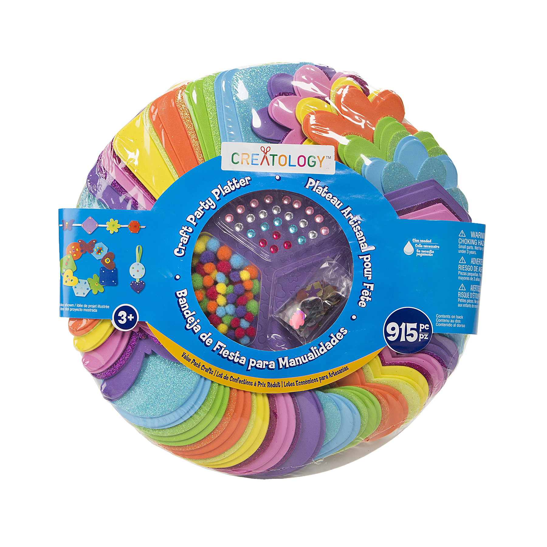 Shop for the Bright Foam Party Platters by Creatology™ at Michaels