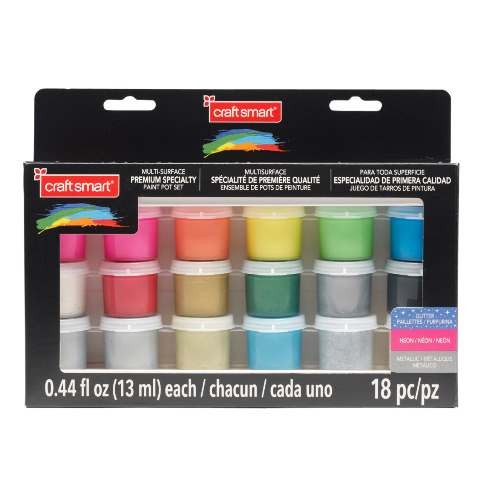 Buy the MultiSurface Premium Specialty Paint Pot Set by Craft Smart