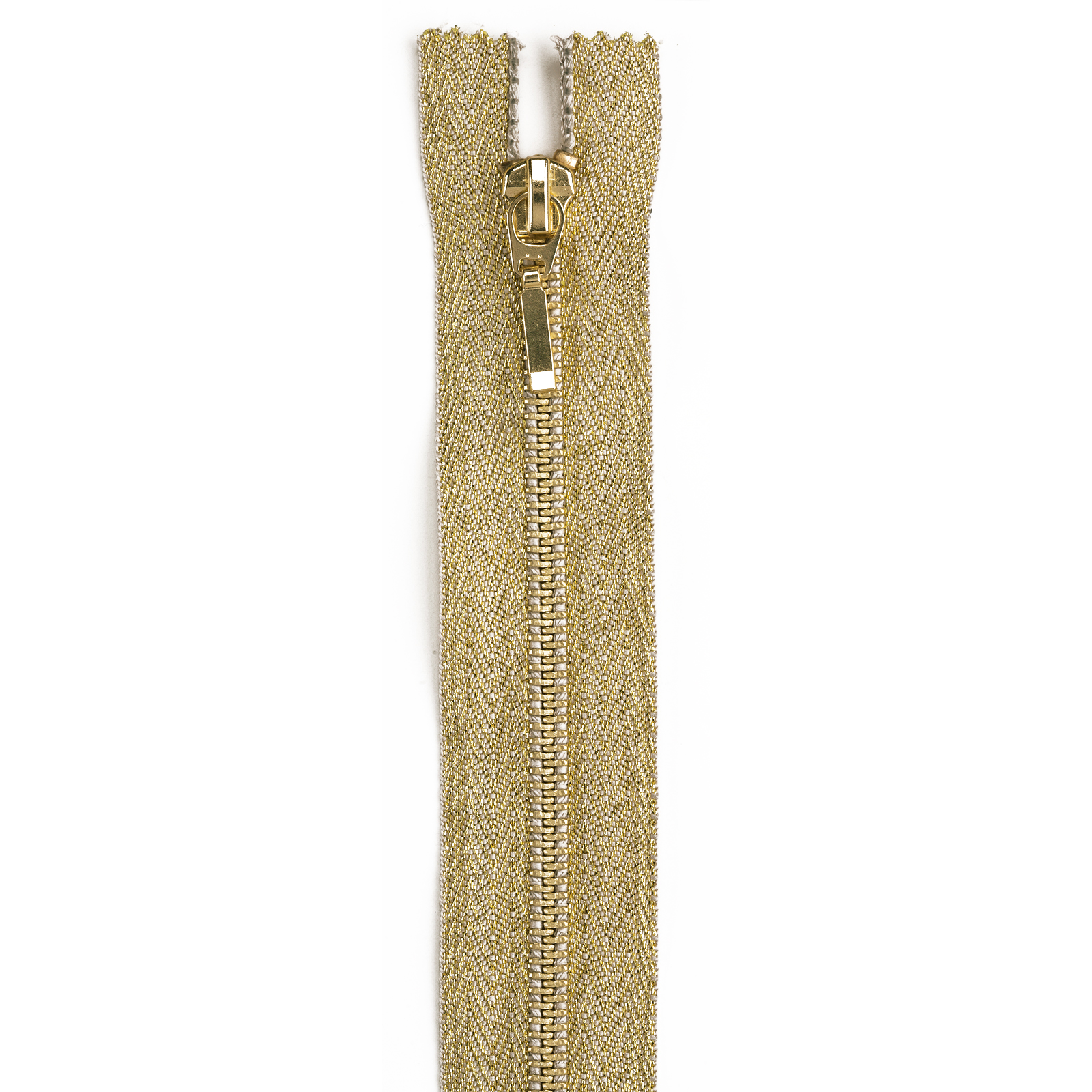 Buy the Coats & Clark 7" Metallic Brass Zipper at Michaels