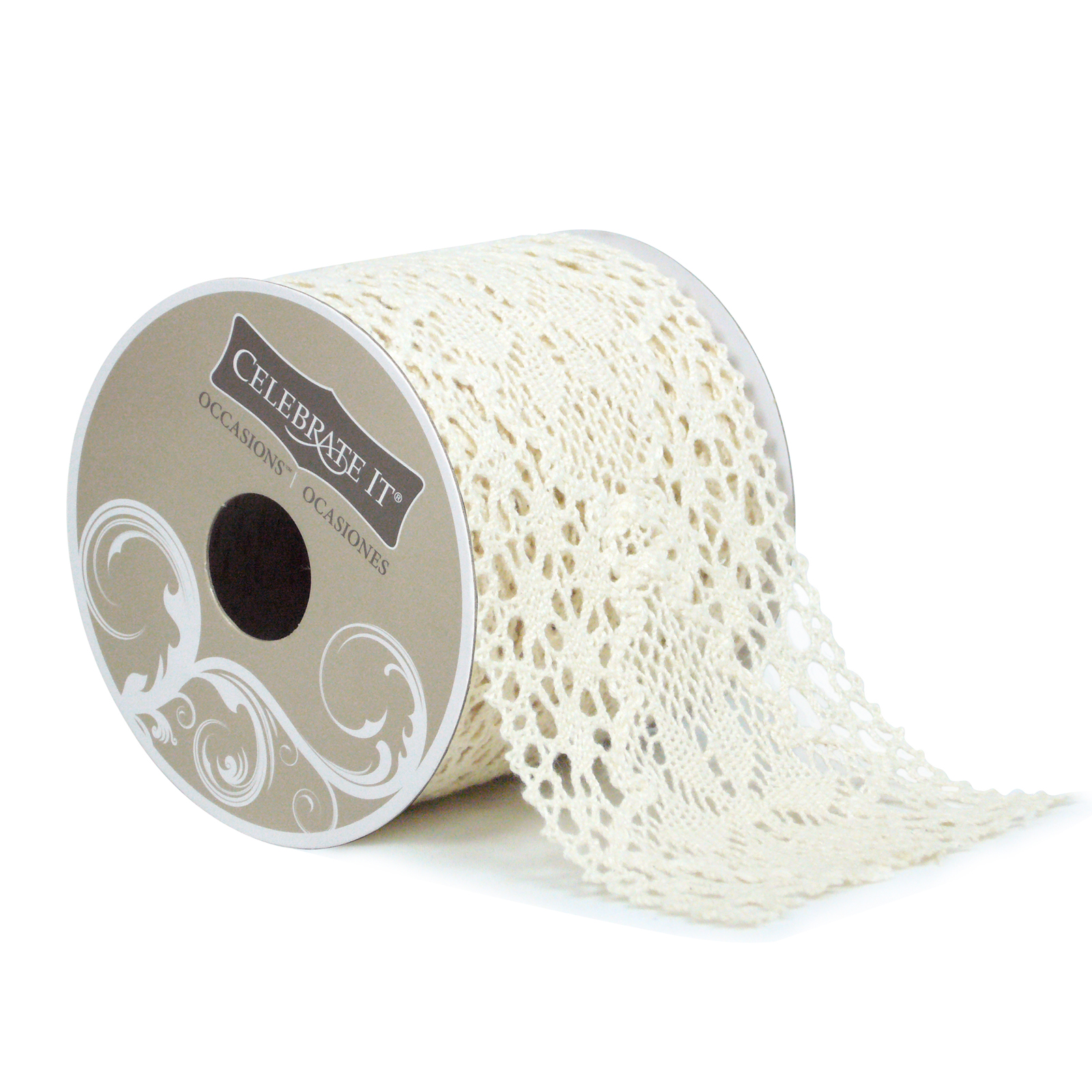 2.75" Lace Petal Crochet Ribbon by Celebrate It Occasions