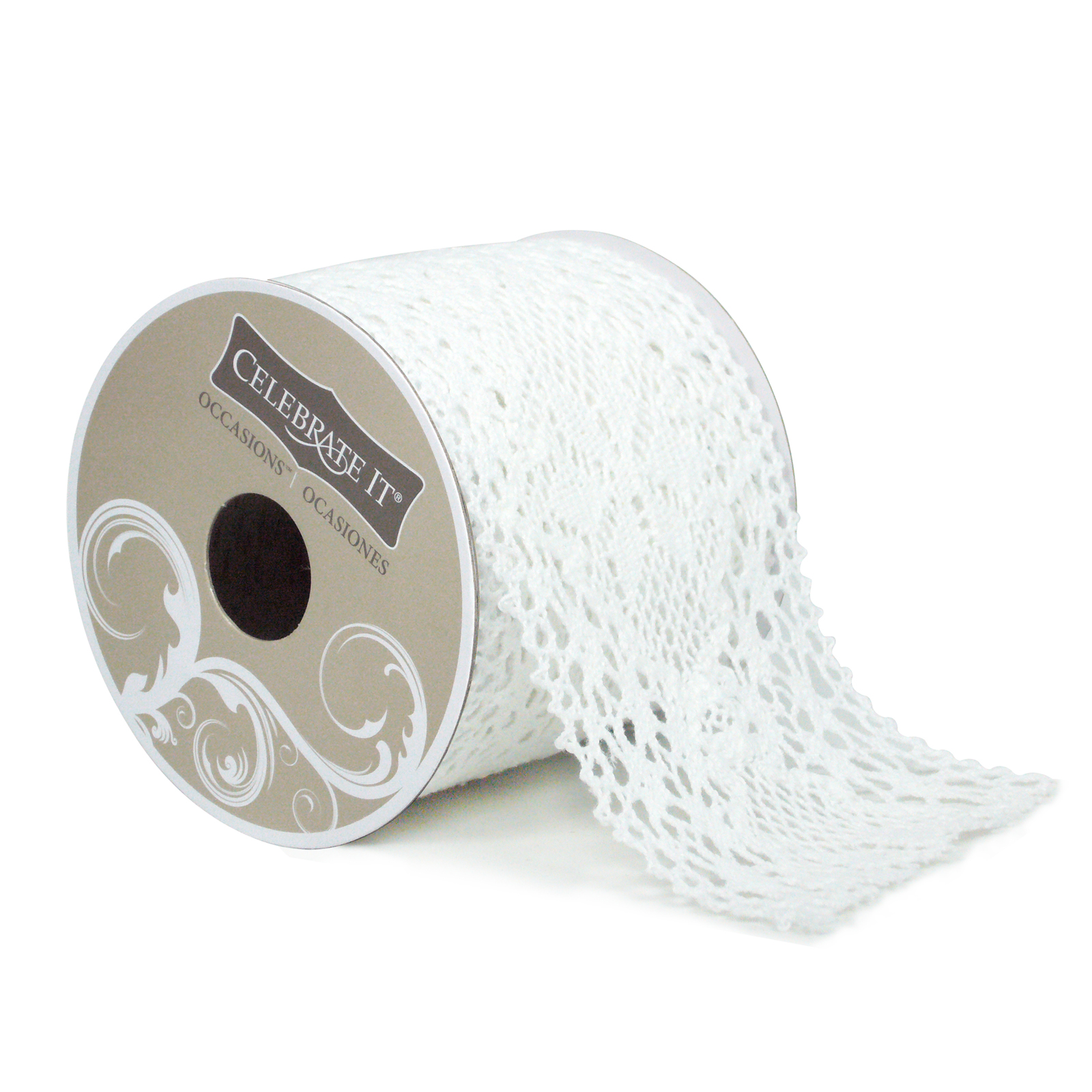 2.75" Lace Petal Crochet Ribbon by Celebrate It Occasions