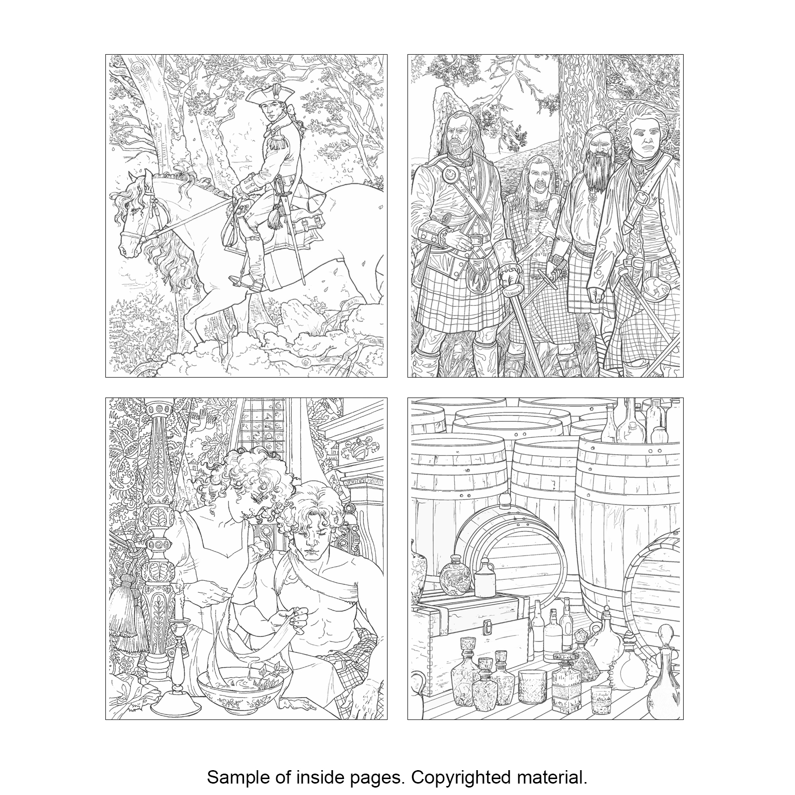 The Official Outlander Coloring Book