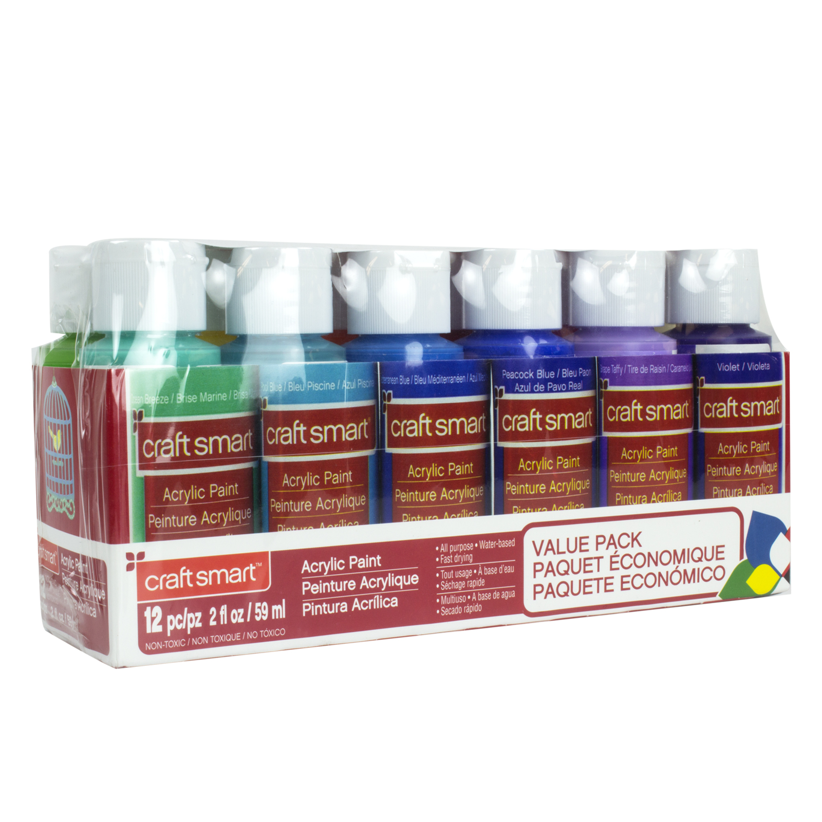 Shop for the Bright Acrylic Paint Value Pack by Craft Shop for the Bright Acrylic Paint Value Pack by Craft