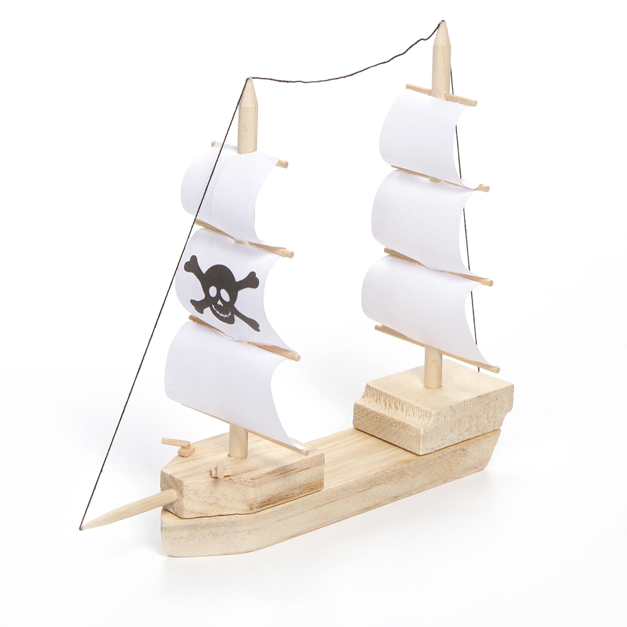 Find the Darice® Pirate Ship Wood Model Kit at Michaels