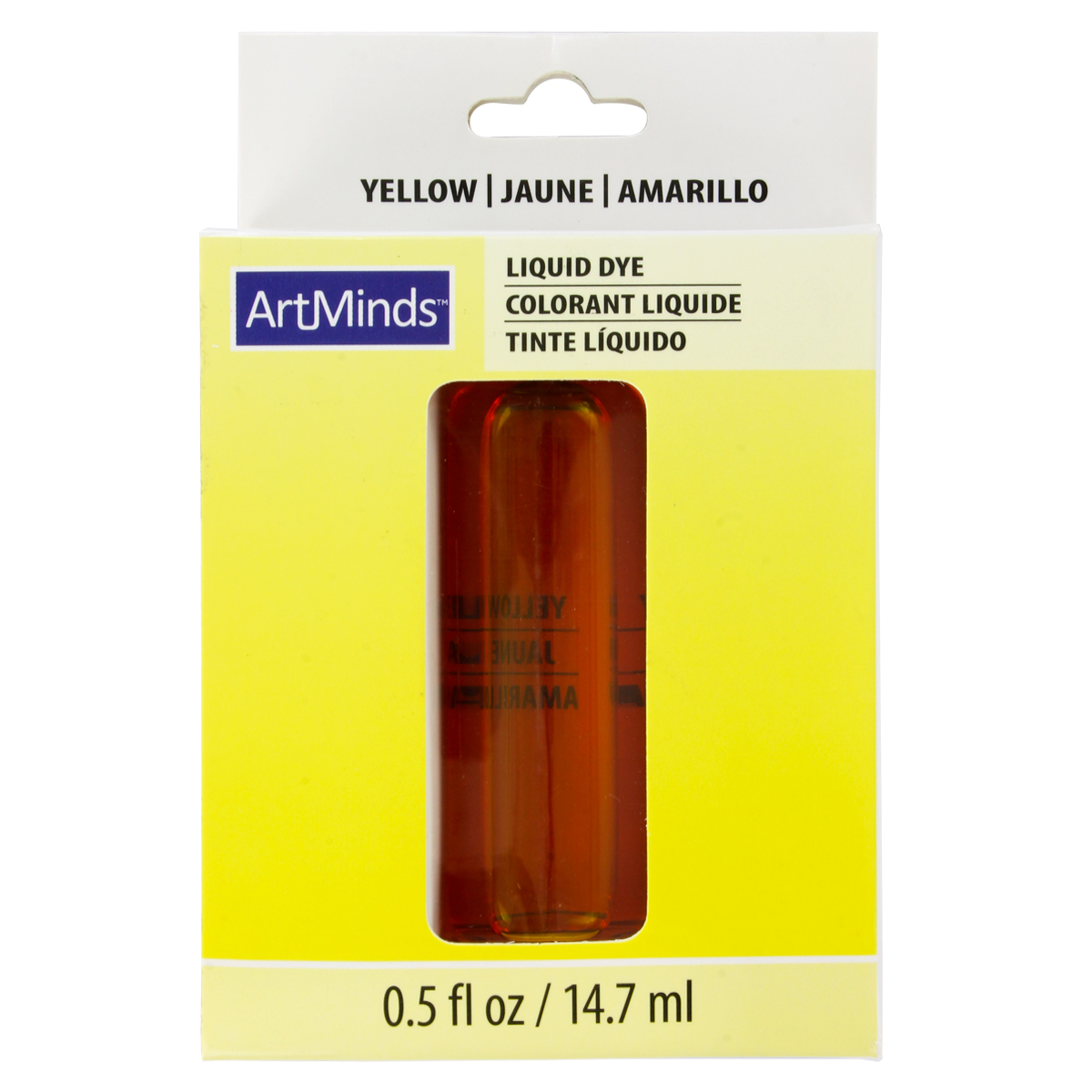 Yellow Liquid Dye by ArtMinds