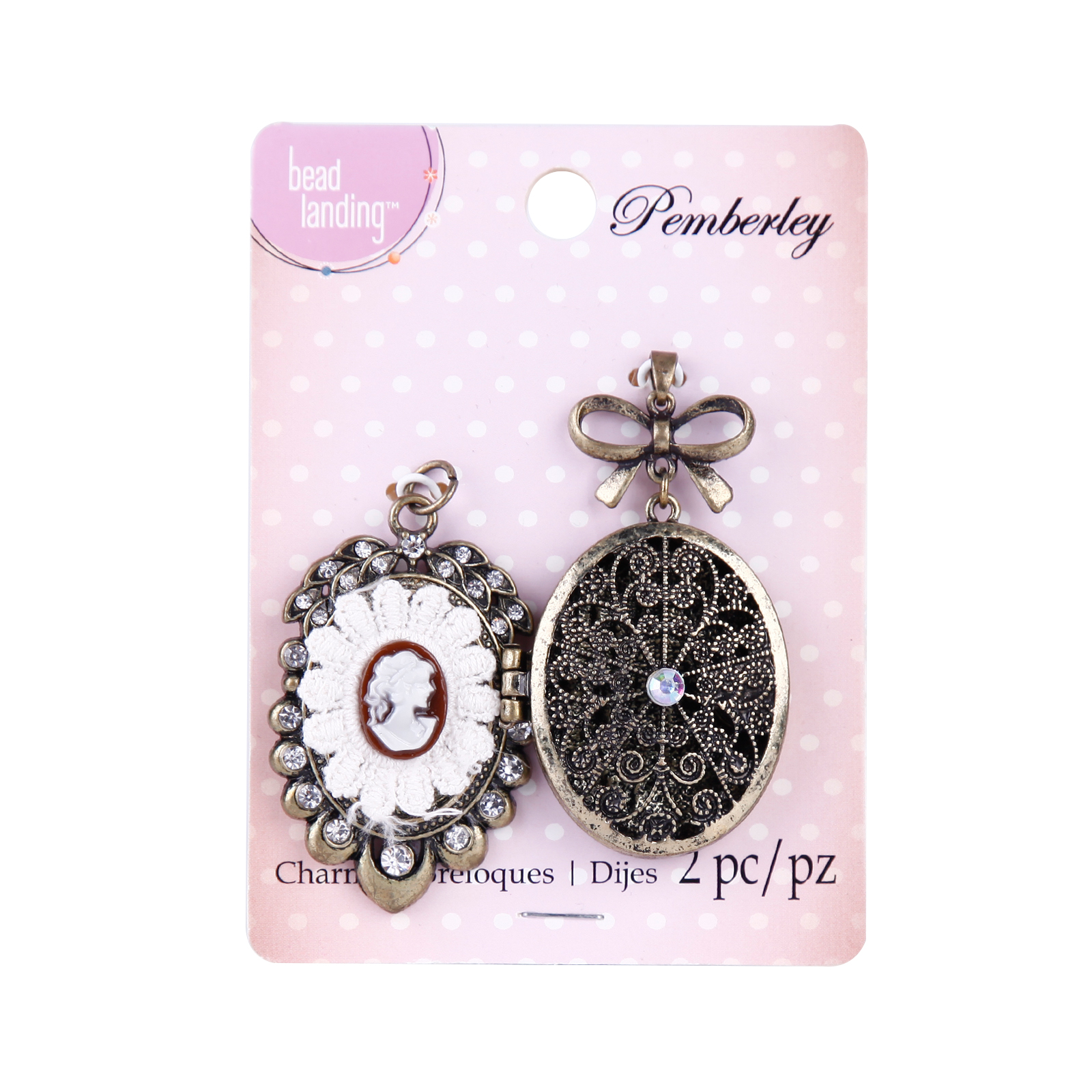 Find the Pemberley Charm Lockets by Bead Landing™ at Michaels