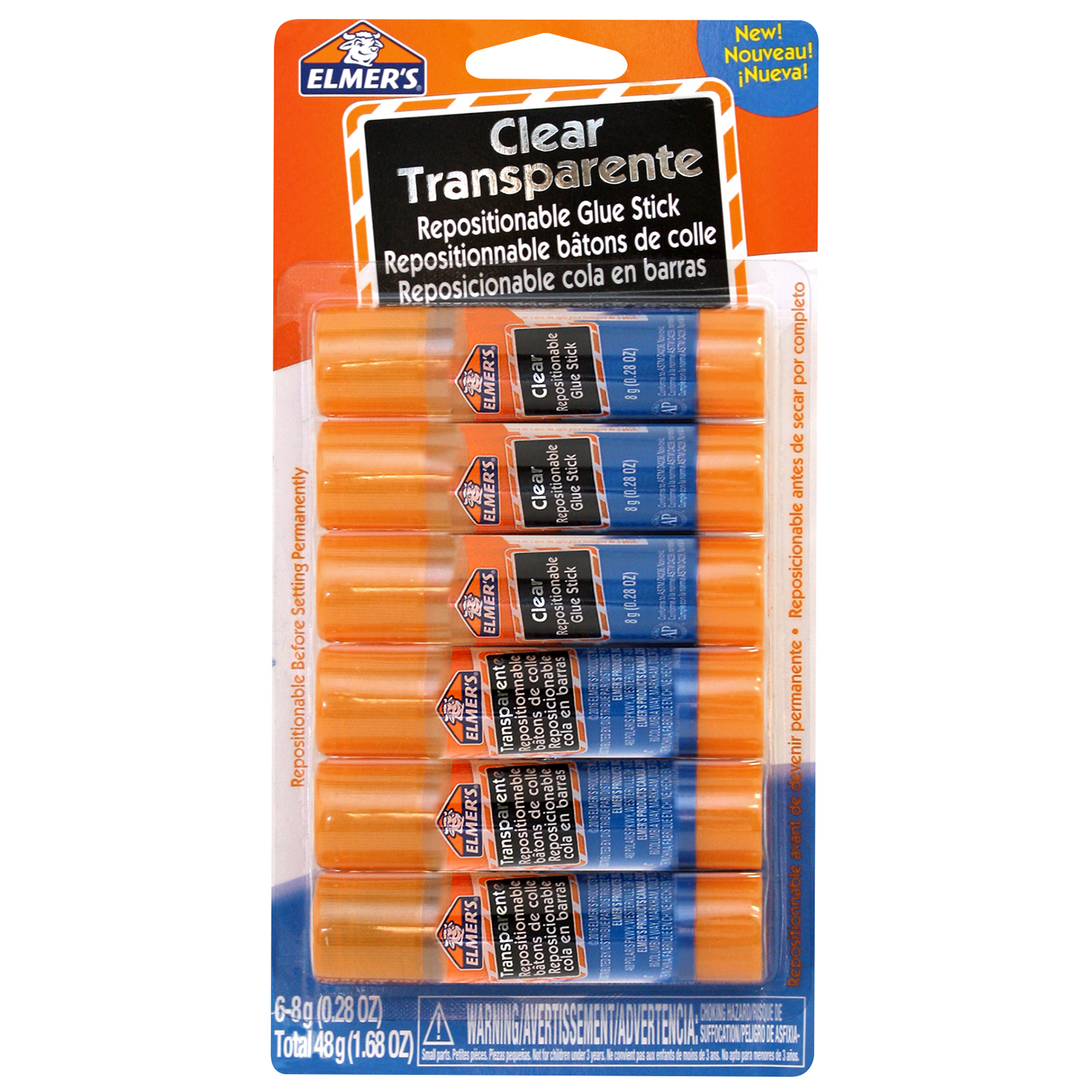 Buy the Elmer's® Clear Repositionable School Glue Sticks at Michaels