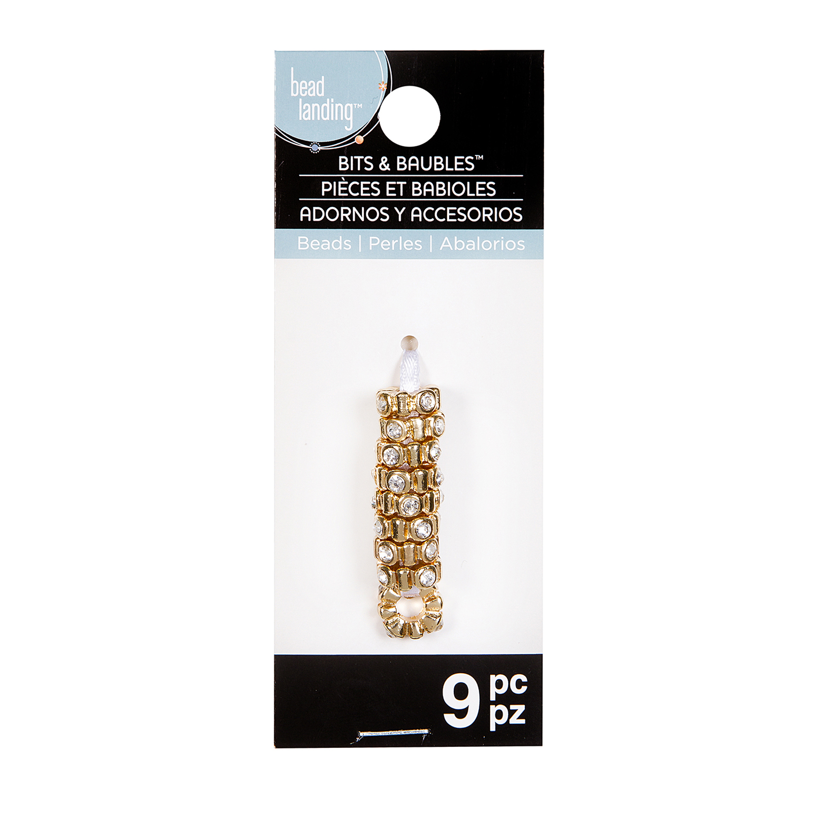 Bits & Baubles Gold Rondelle Spacer Beads by Bead Landing