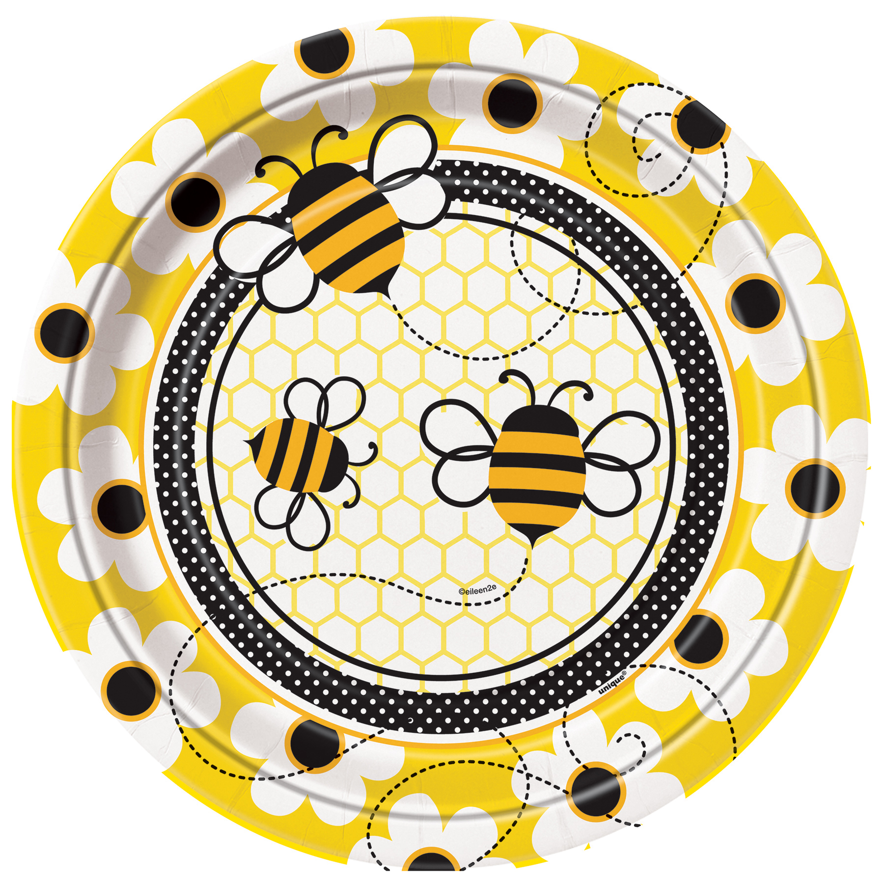 Bumble Bee Paper Plates Bumble Bee Themed Party Supplies