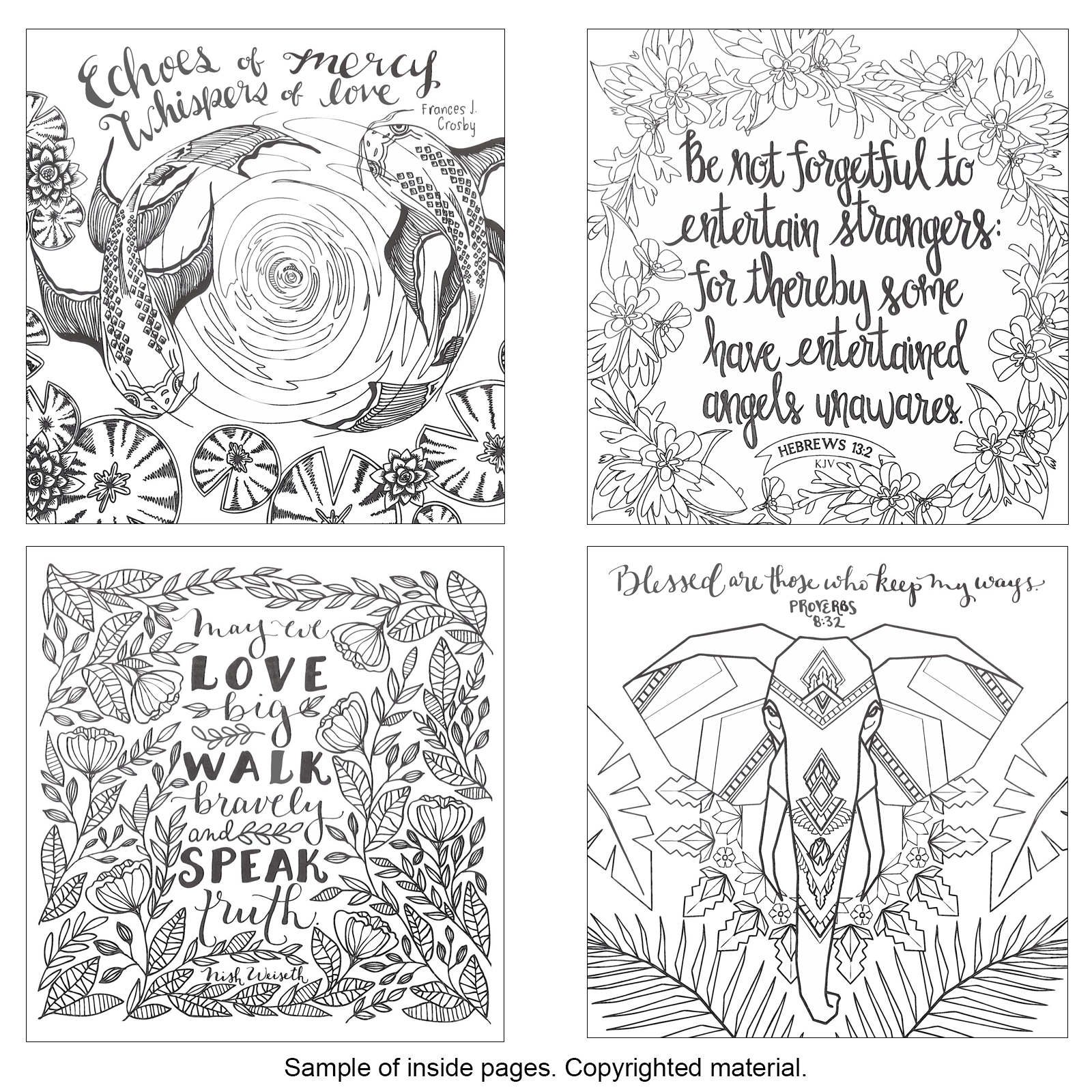 Whatever Is Lovely: A Coloring Book For Reflection & Worship