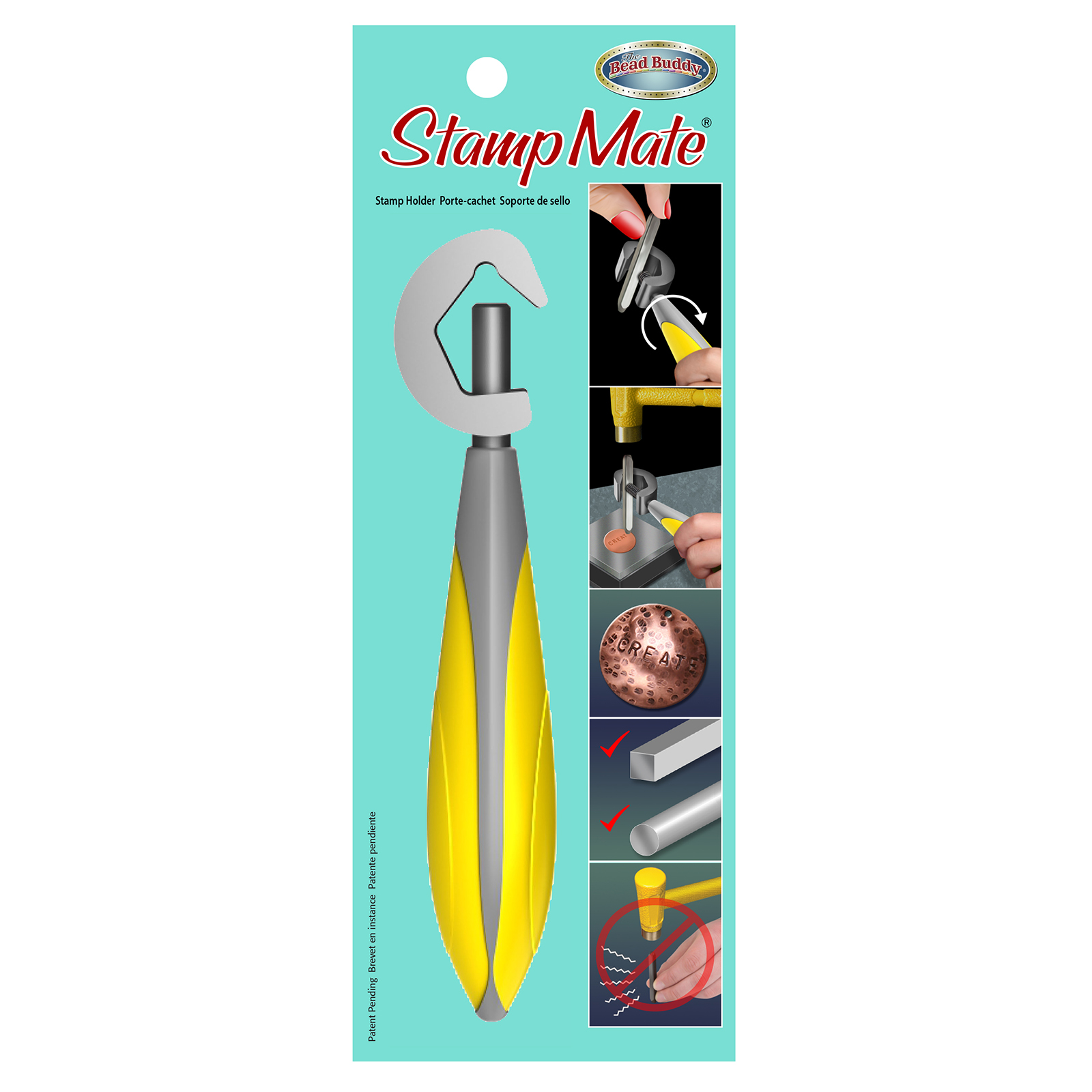 The Bead Buddy Stamp Mate Stamp Holder