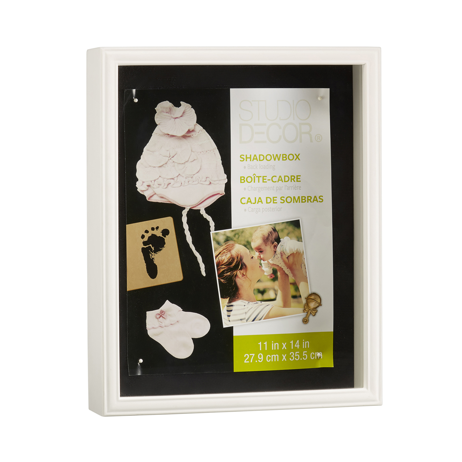 White Shadowbox by Studio Décor®