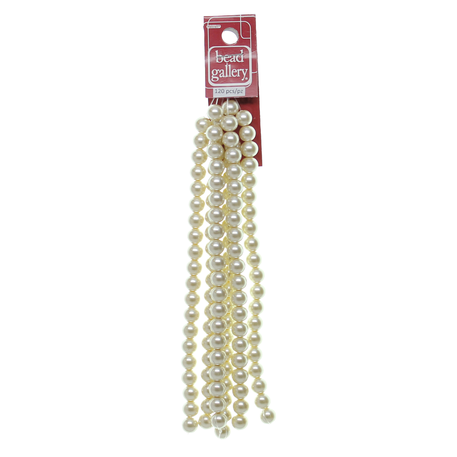 Find the Bead Gallery® Ivory Pearl Glass Beads, 8 mm at Michaels