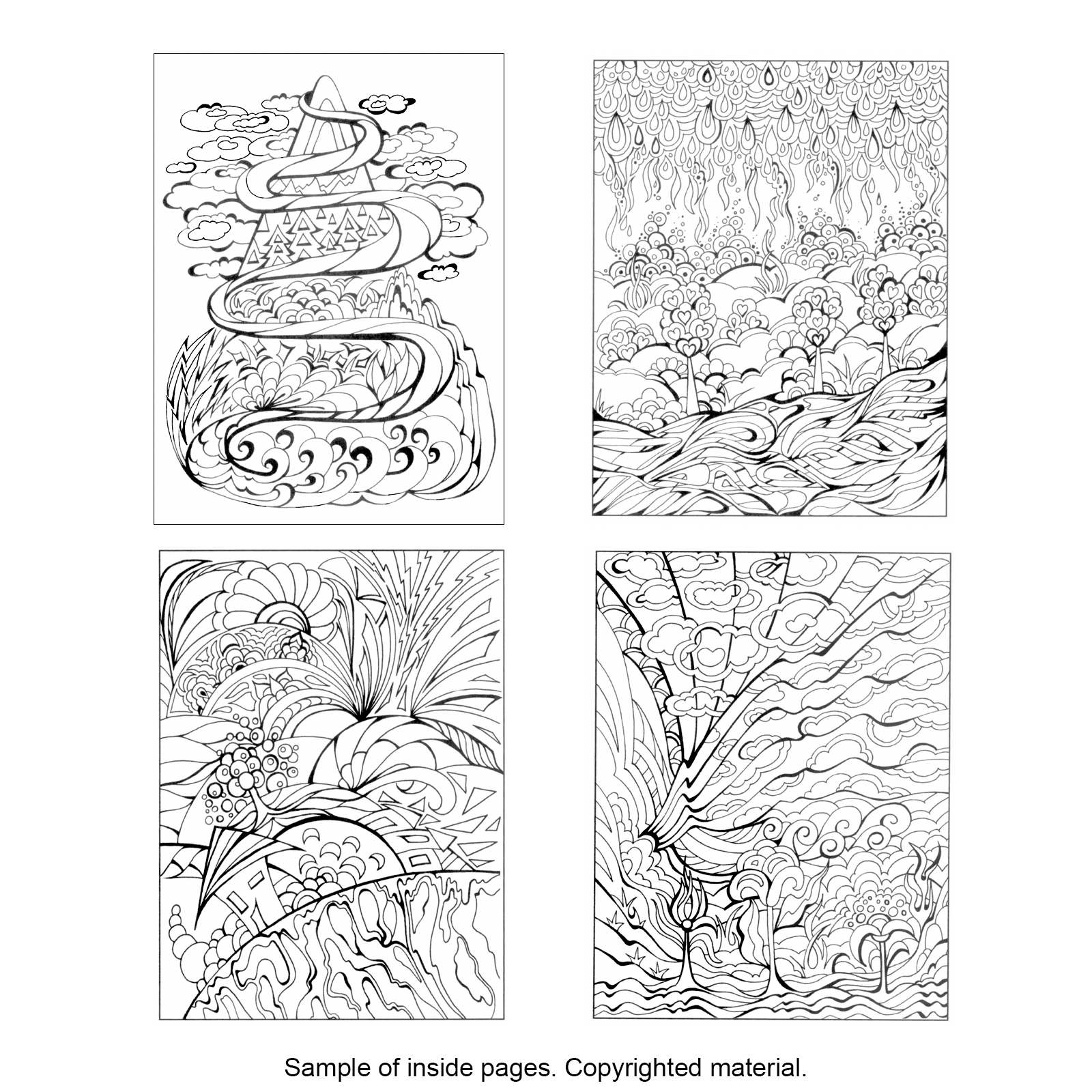 Creative Haven® Magical Landscapes Coloring Book