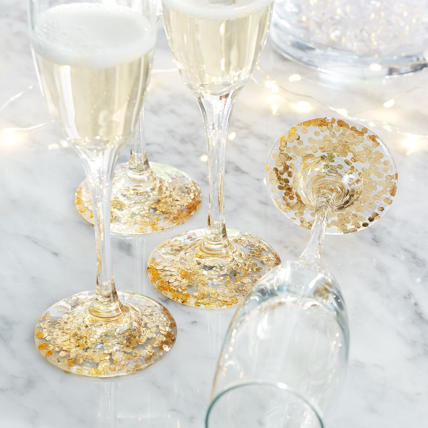 Confetti Wine Glasses