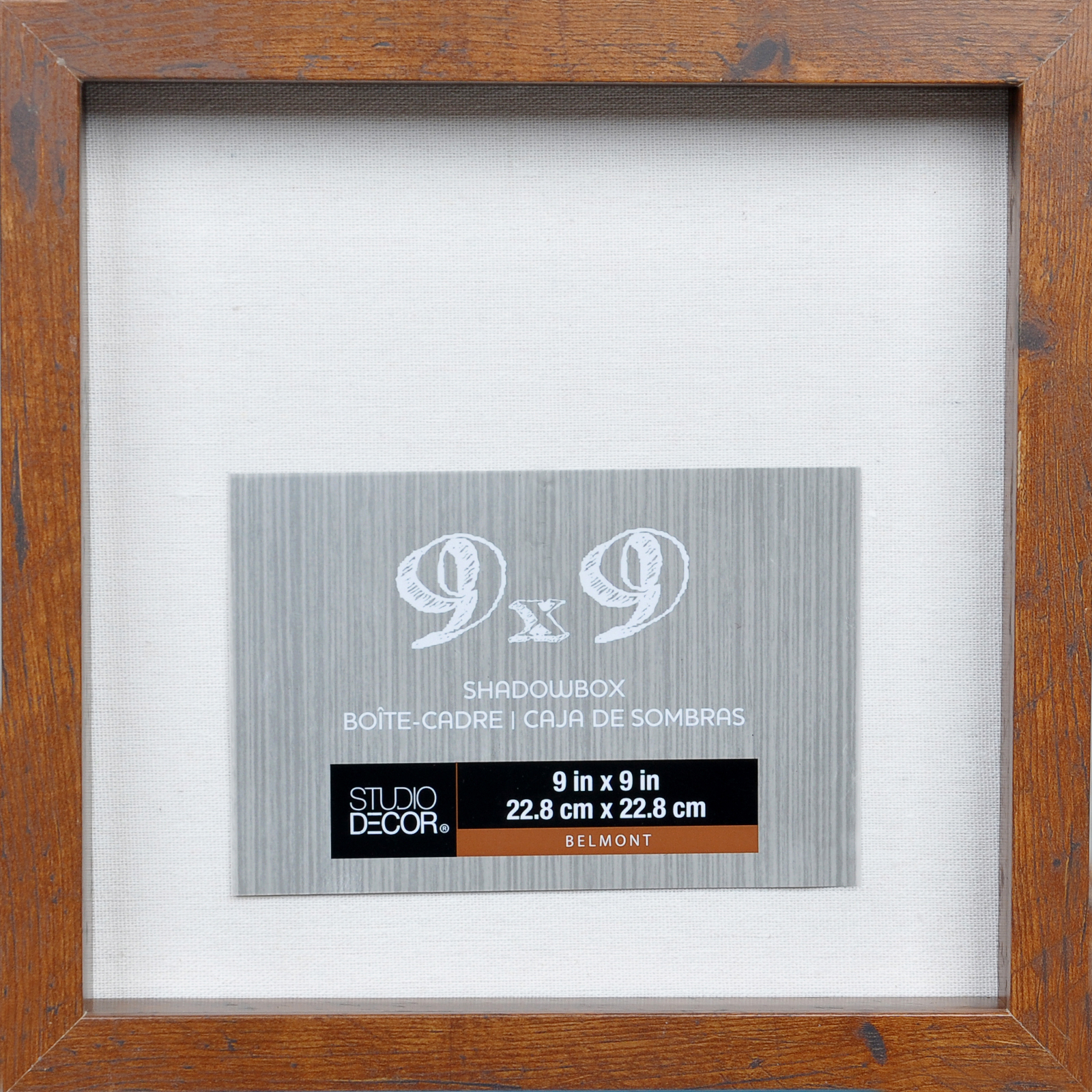 Buy the Honey Belmont Shadowbox By Studio Décor® at Michaels