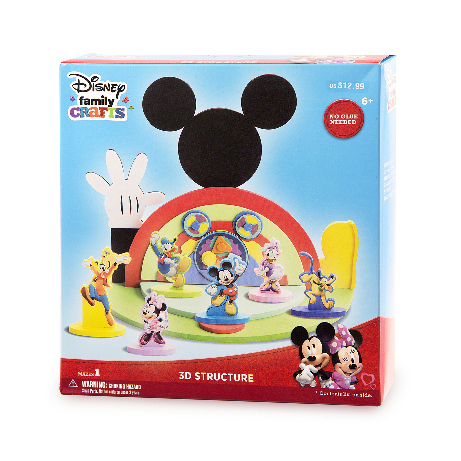 Buy the ©Disney Family Crafts Foam 3D Structure Kit, Mickey Clubhouse