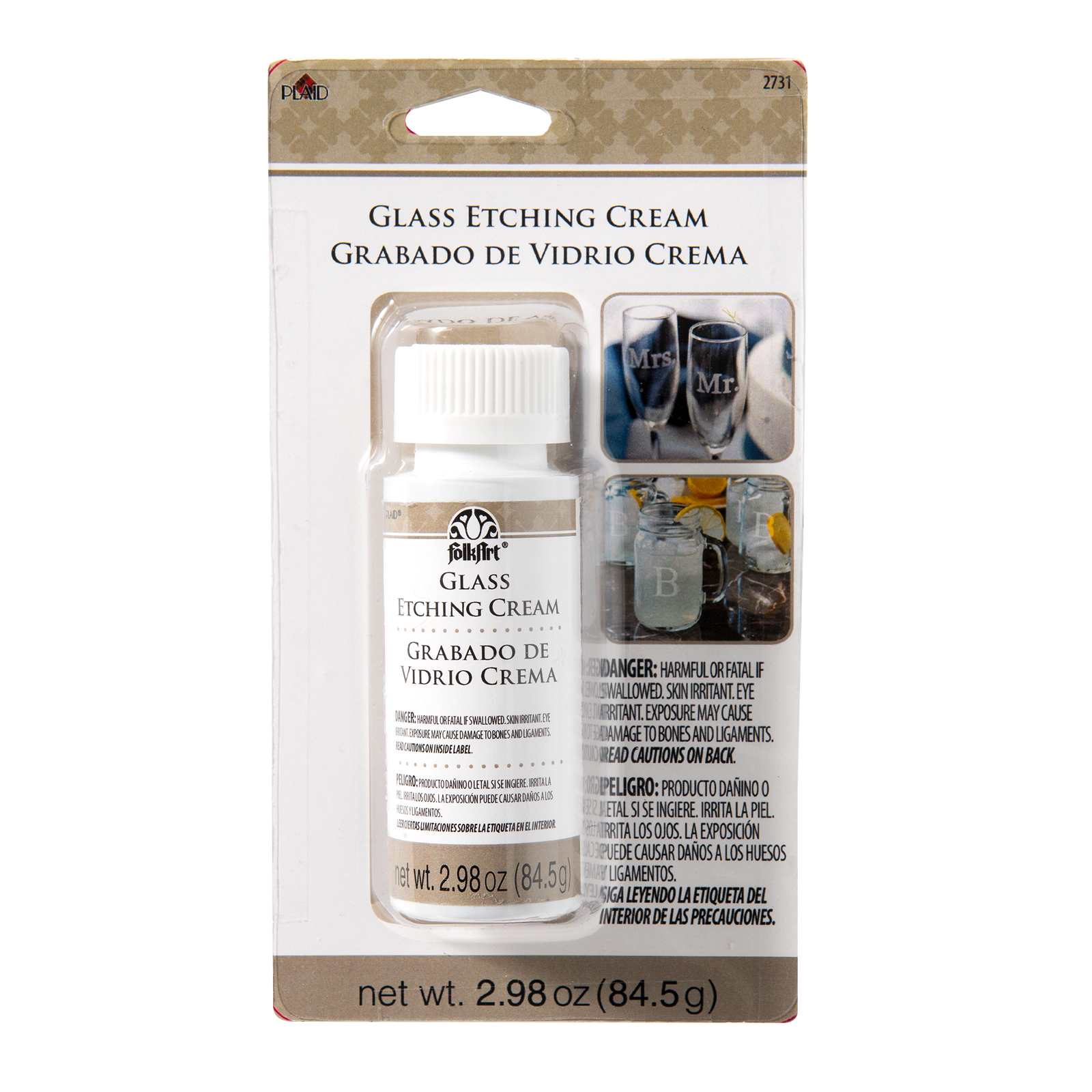 Find the FolkArt® Glass Etching Cream at Michaels