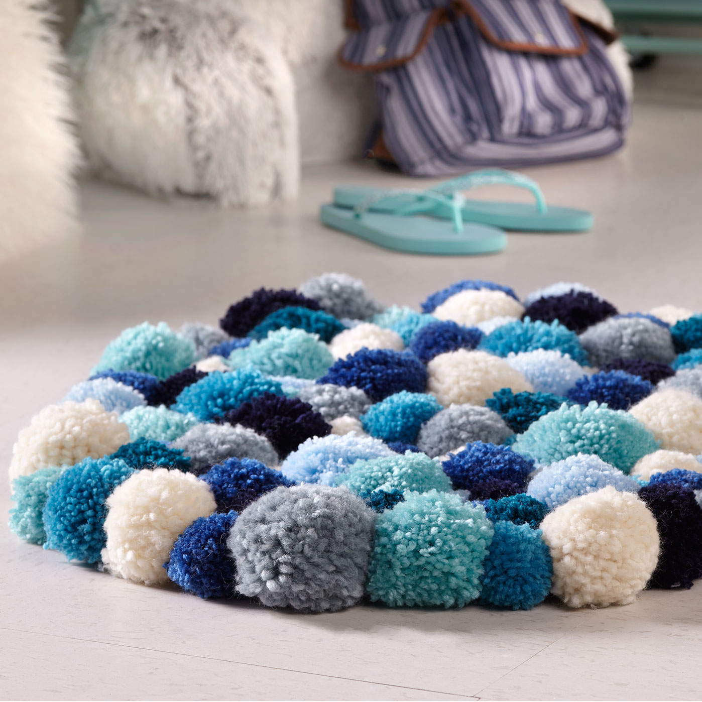 Pom Pom Rug