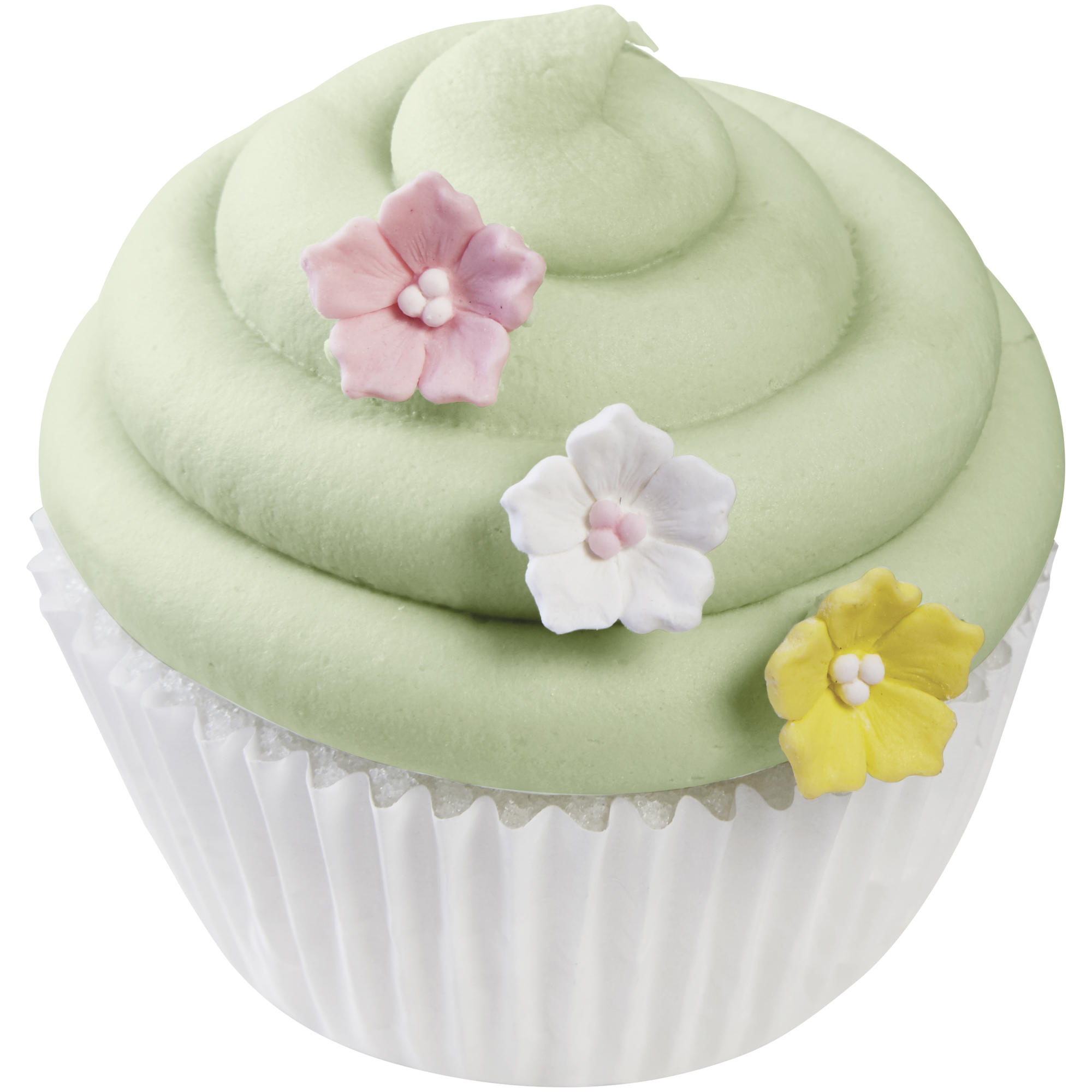 Buy the Wilton® Mini Icing Decorations, Pastel Flower Candy at Michaels