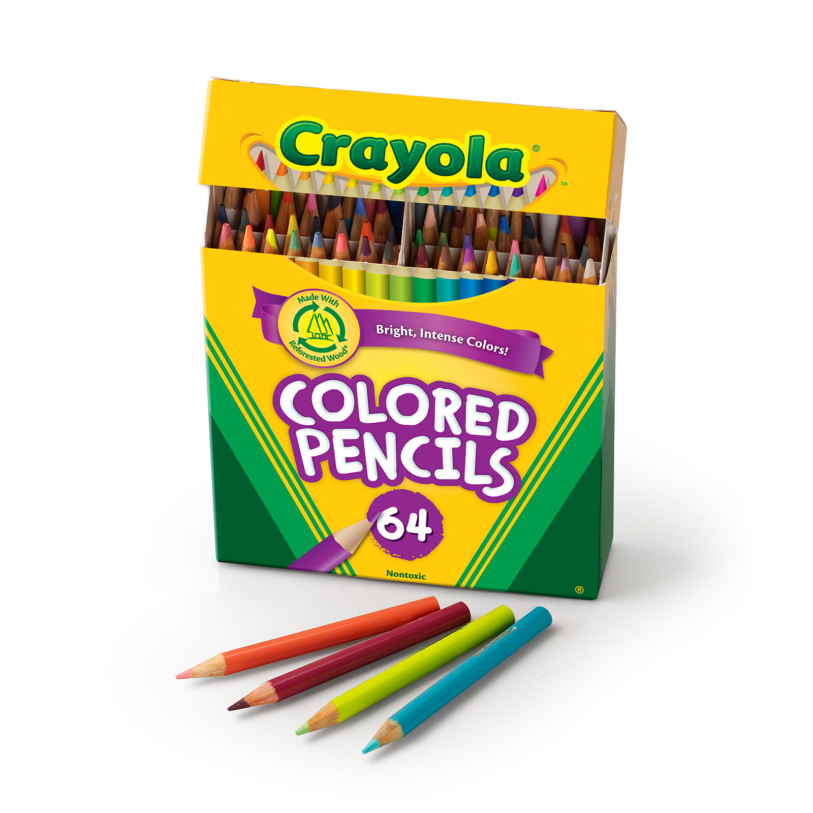 Crayola® Short Colored Pencils, 64 Count