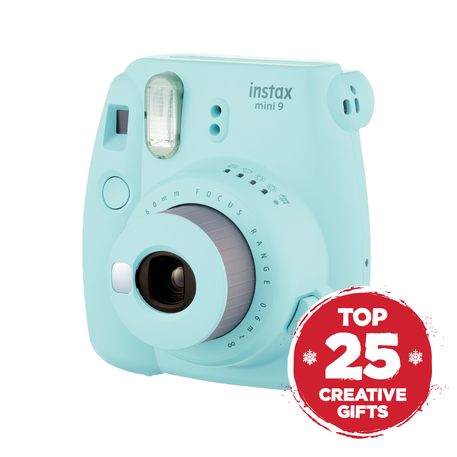 Fujifilm Instax® Mini 9 Camera, Ice Blue