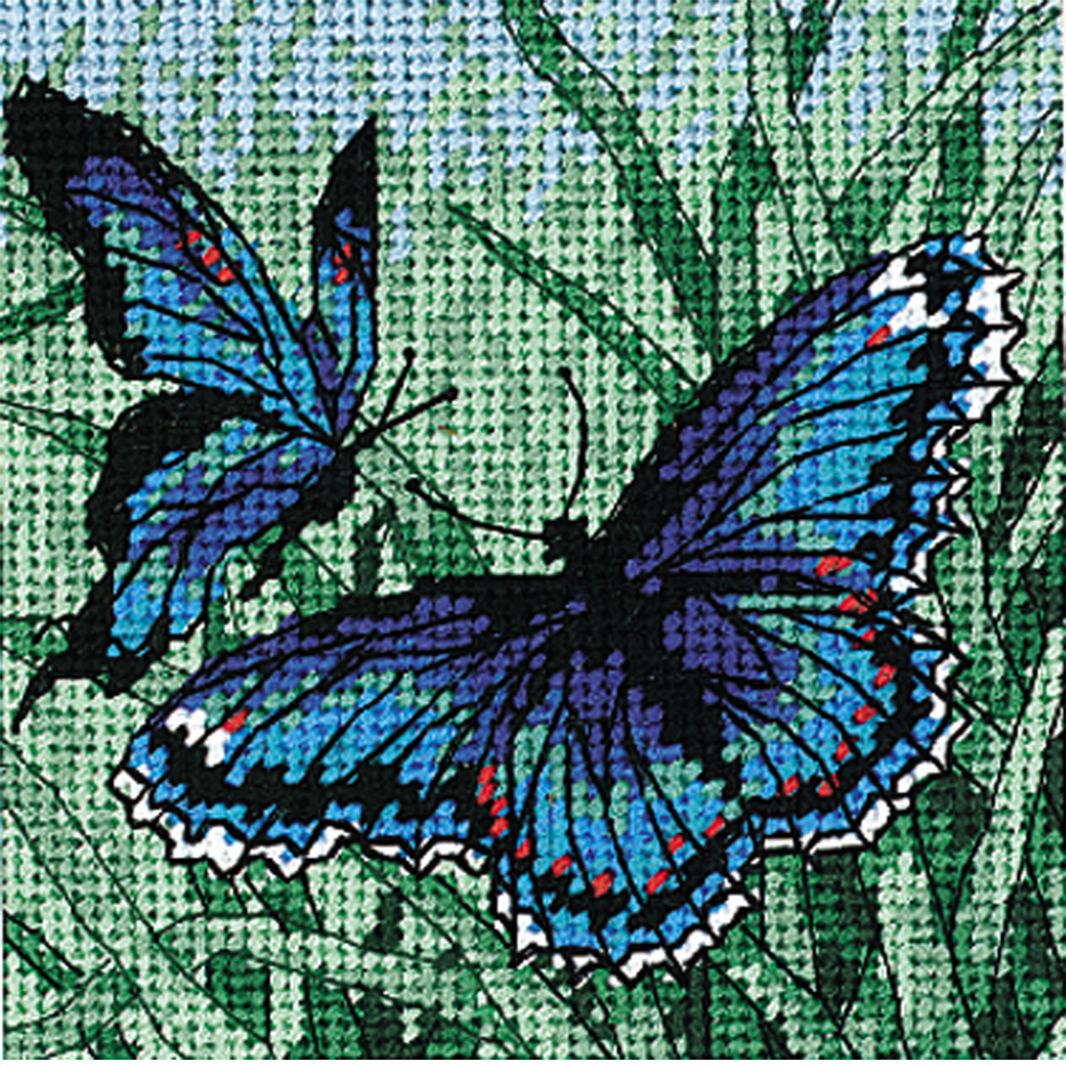 Download Dimensions® Needlepoint Kit, Butterfly Duo