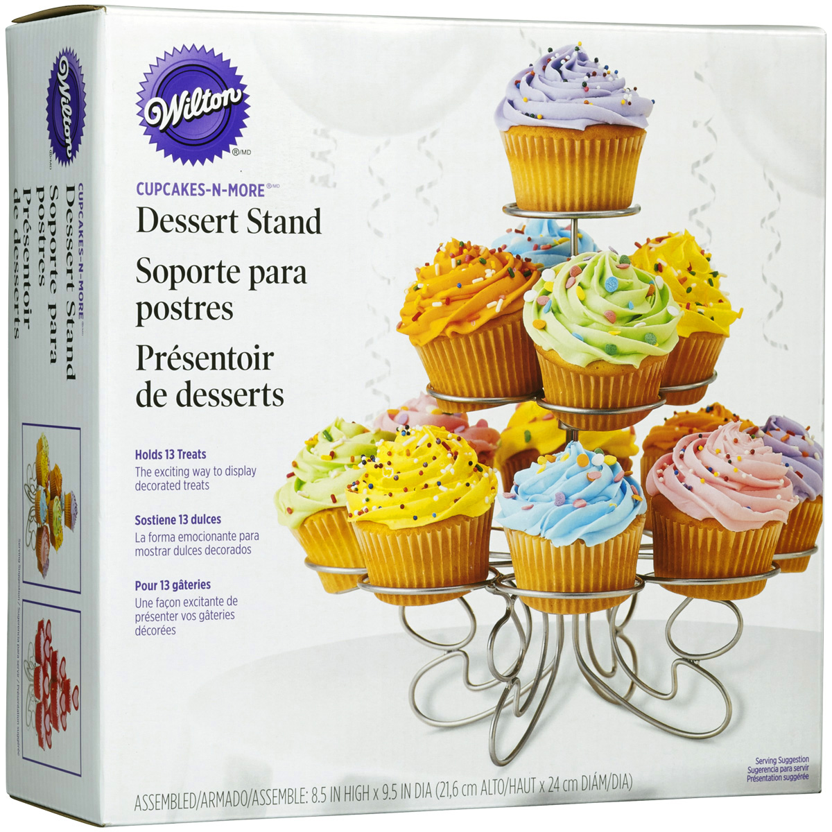 Wilton  Cupcakes N More  Dessert Stand  8 1 2 