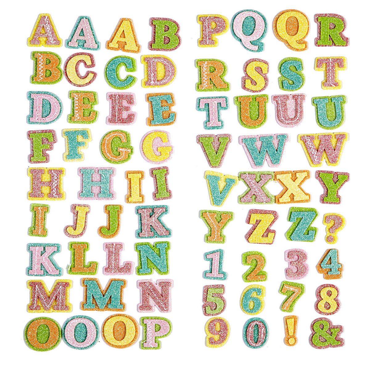 Recollections™ Layered Felt Alphabet Stickers