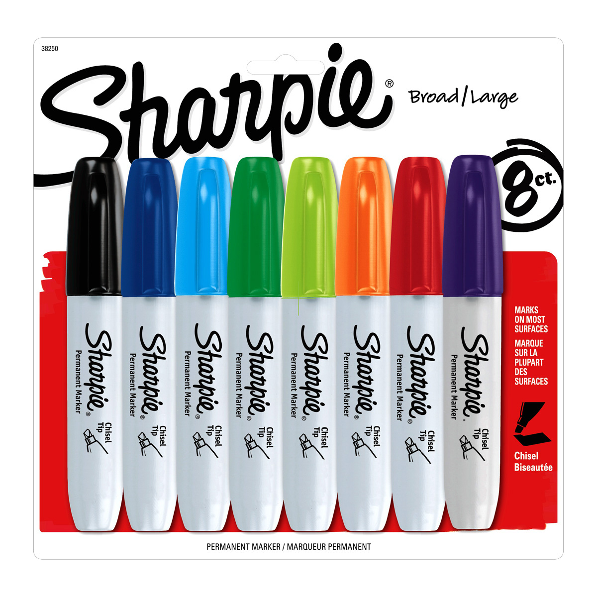 Sharpie® Chisel Tip Permanent Marker Set