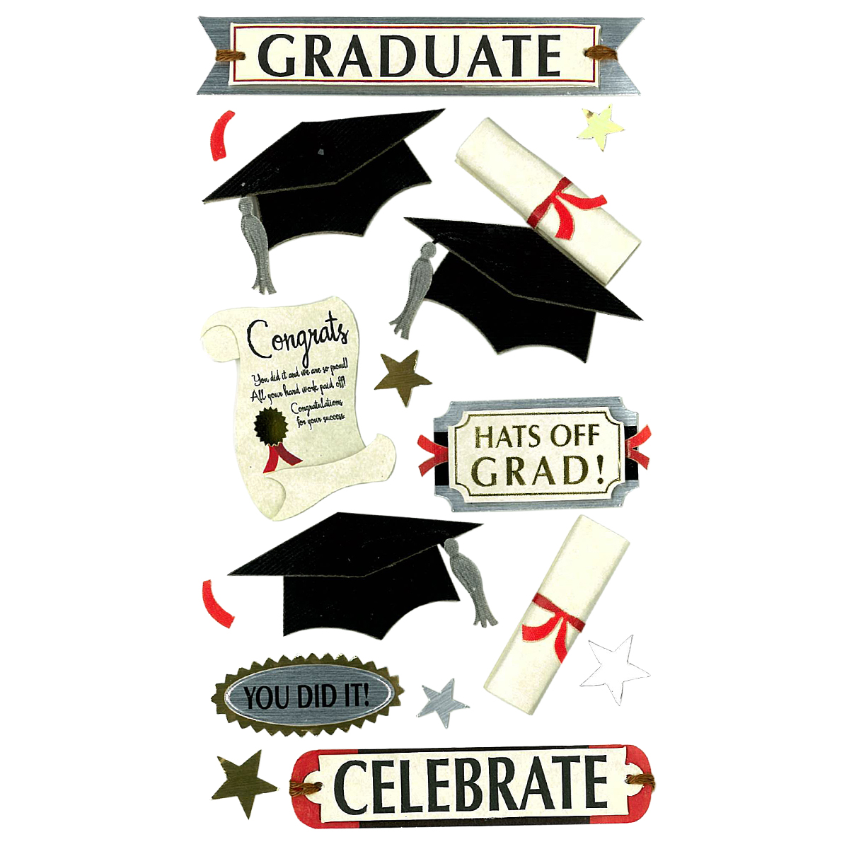 Jolee's Boutique® Graduate Celebrate Stickers