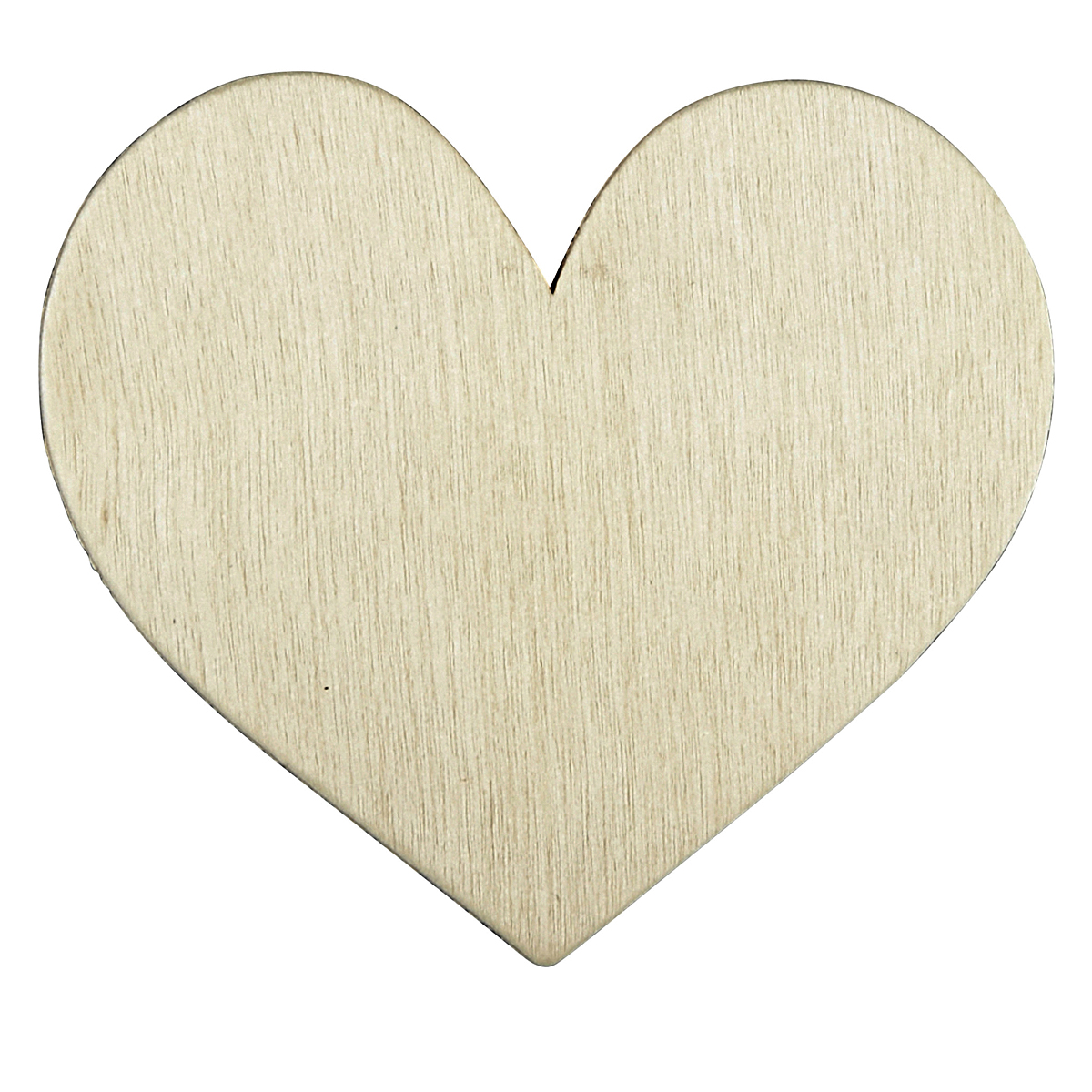 ArtMinds Wood Simple Shape Heart