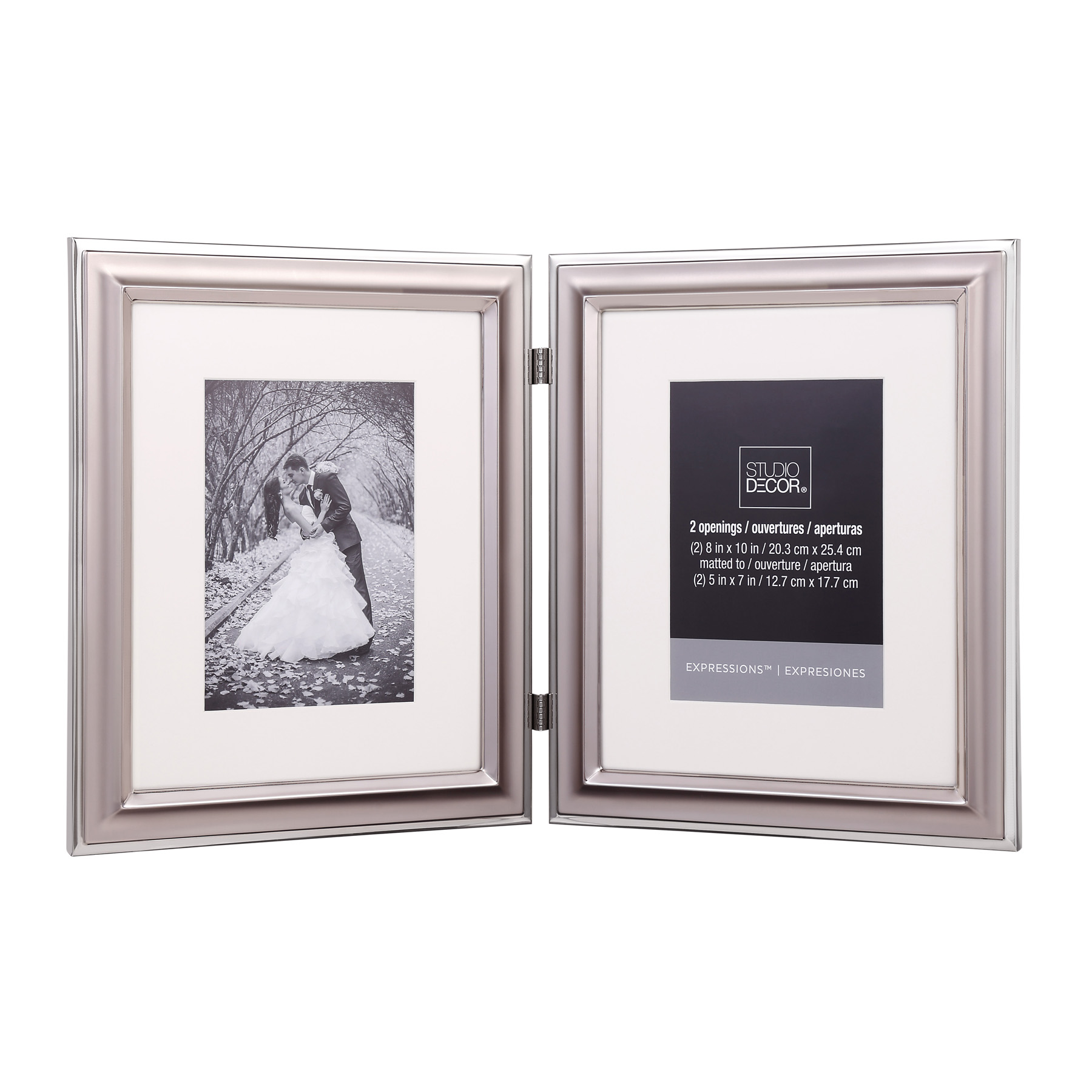 Silver Hinged Frame, 8