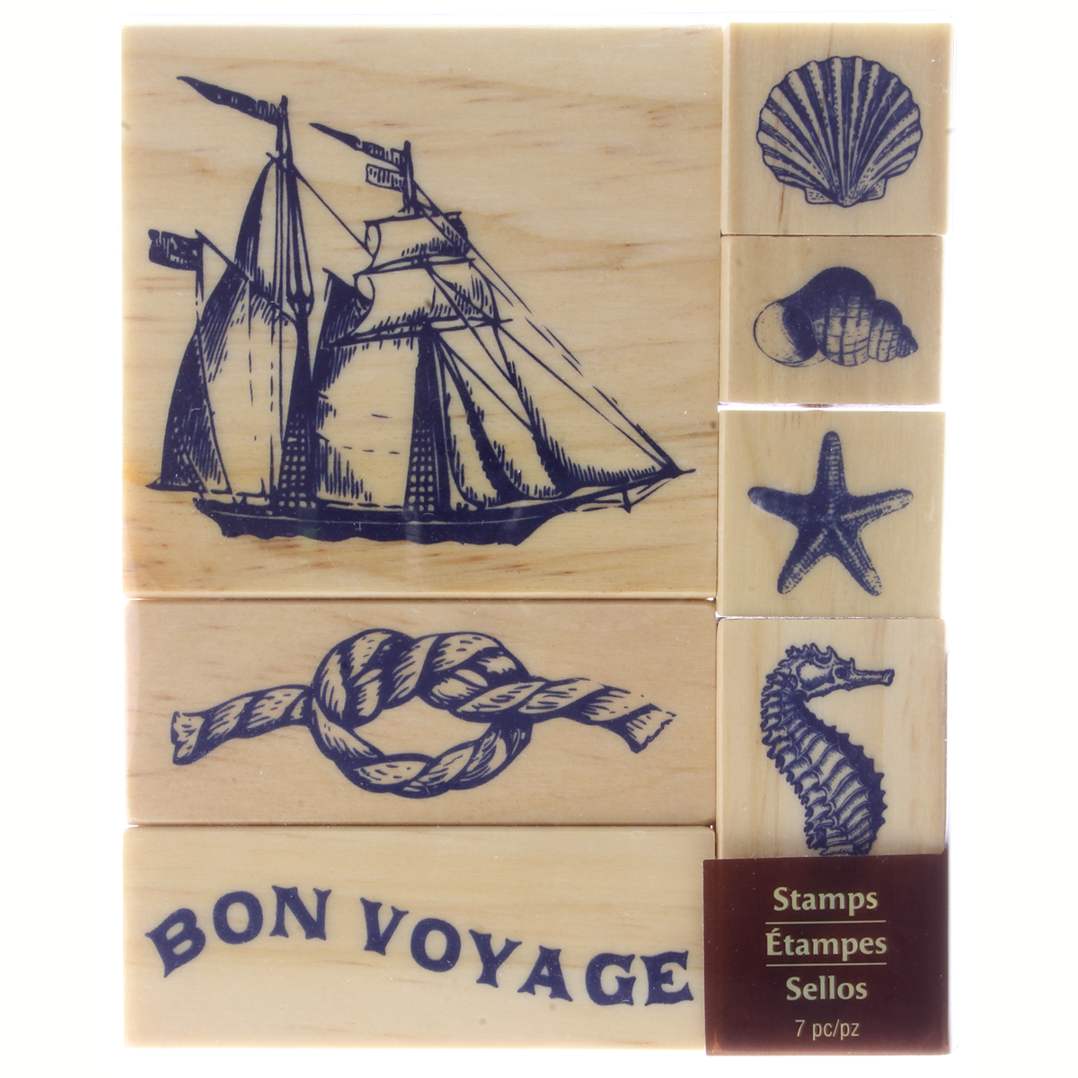 Buy the Nautical Wood Stamp Set by Recollections™ at Michaels