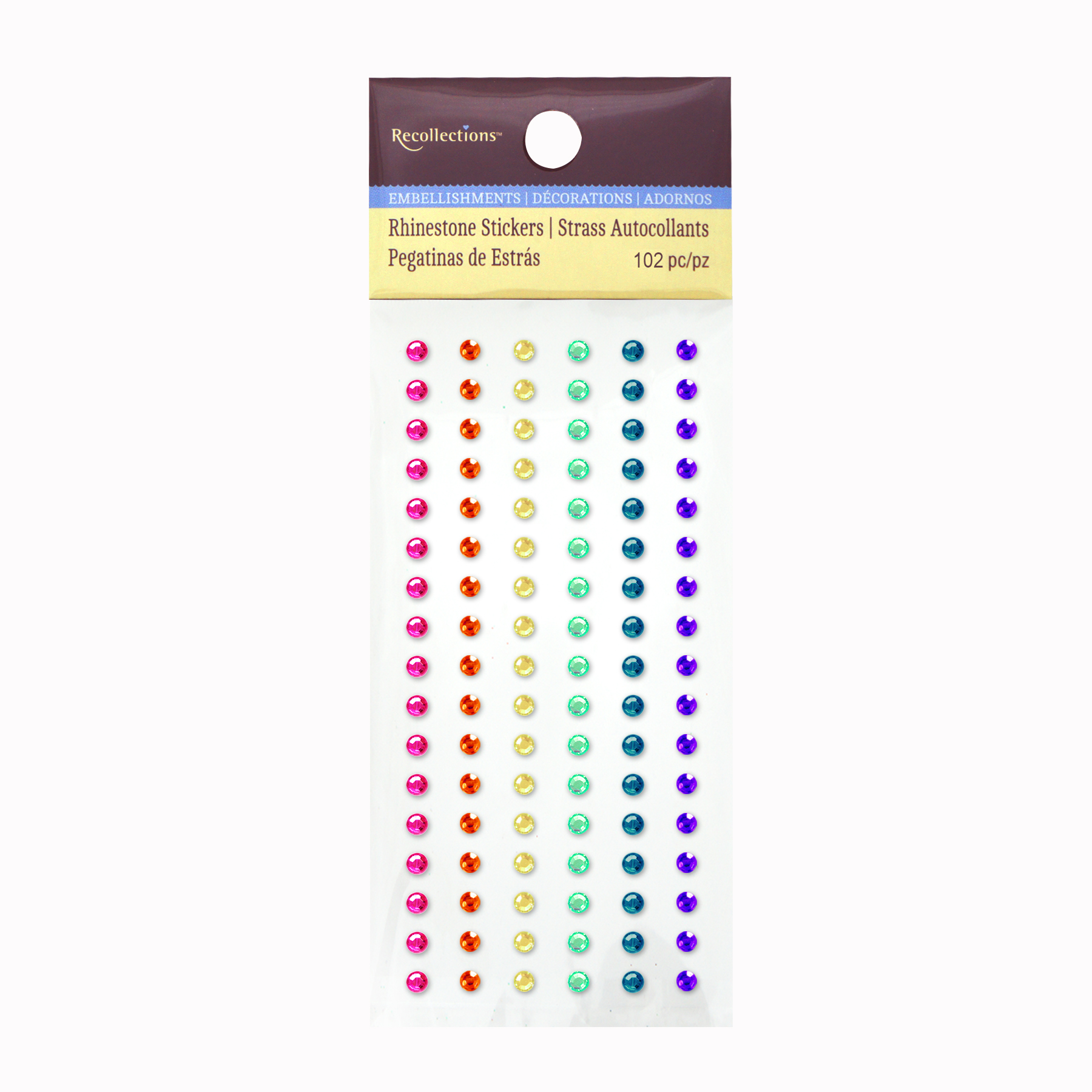 Multicolored Rhinestone Stickers by Recollections™