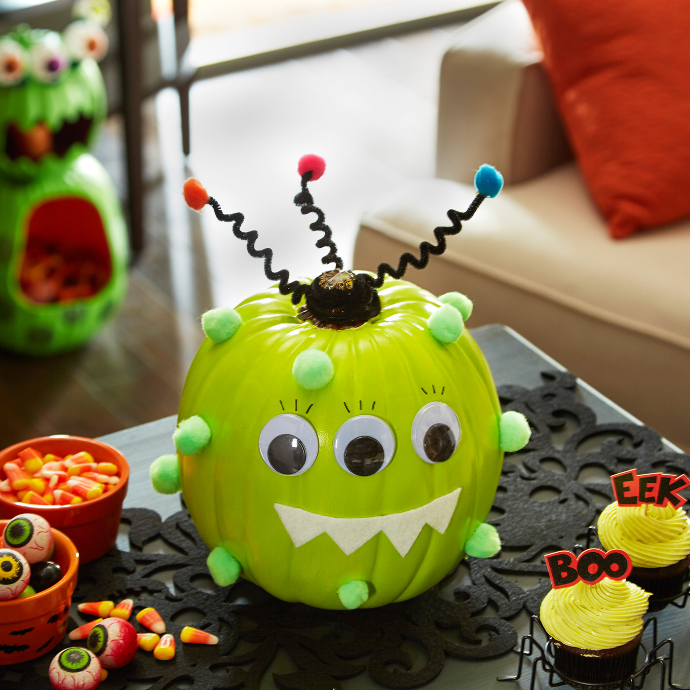 Kids' Monster Pumpkin