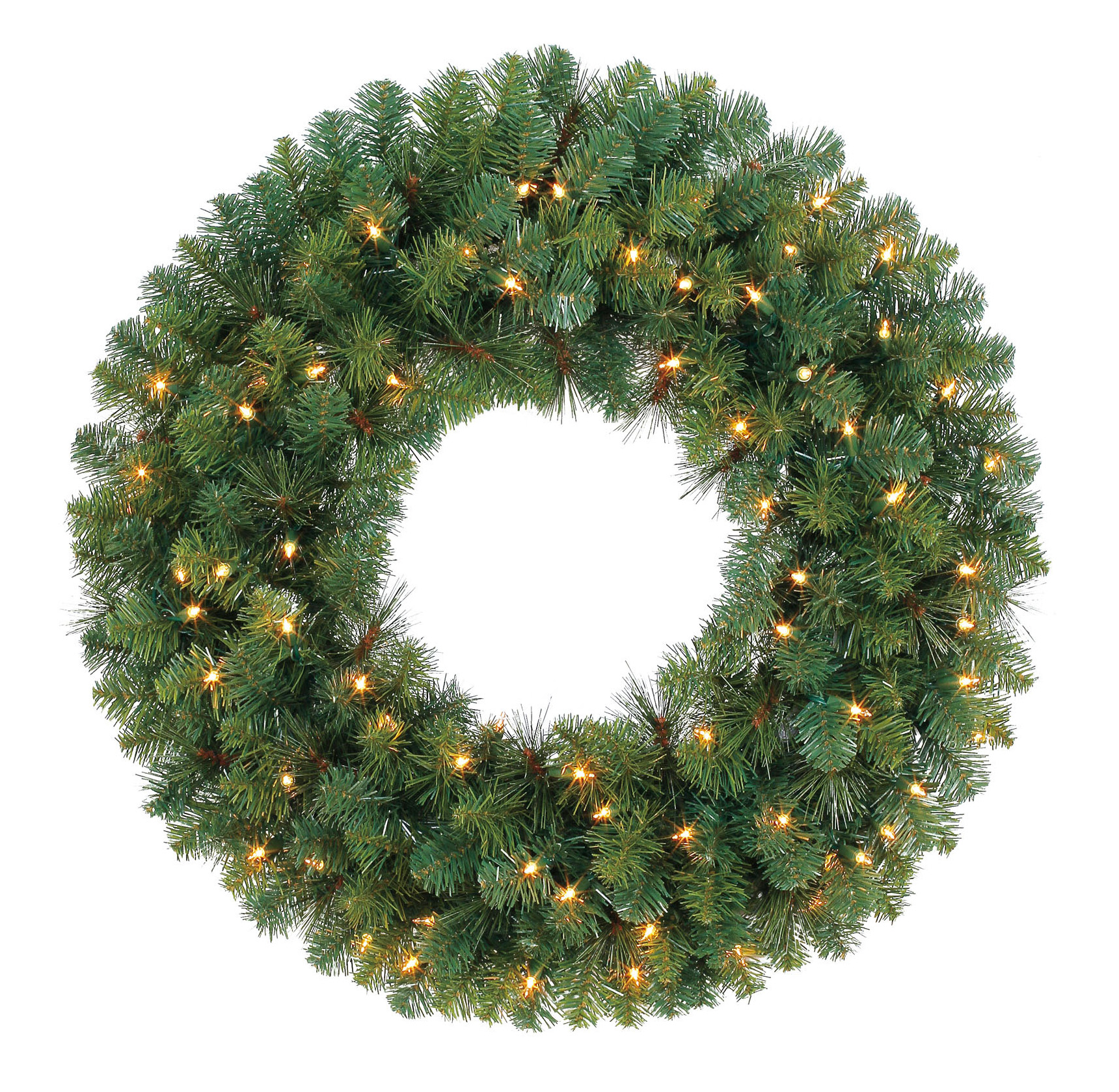 Shop for the Mixed Pine Lighted Wreath By Ashland™ at Michaels